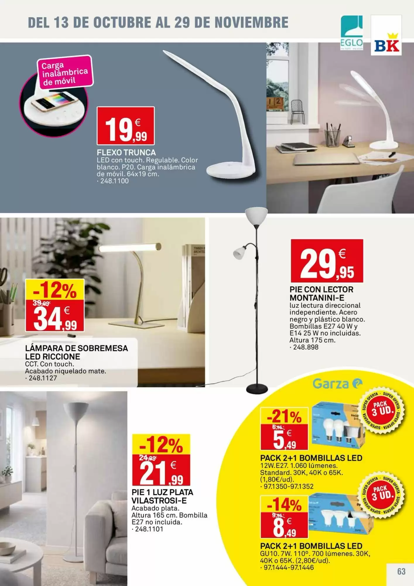 Folleto promocional de Bricoking válido desde el 13/10/2026 - Página 63.
