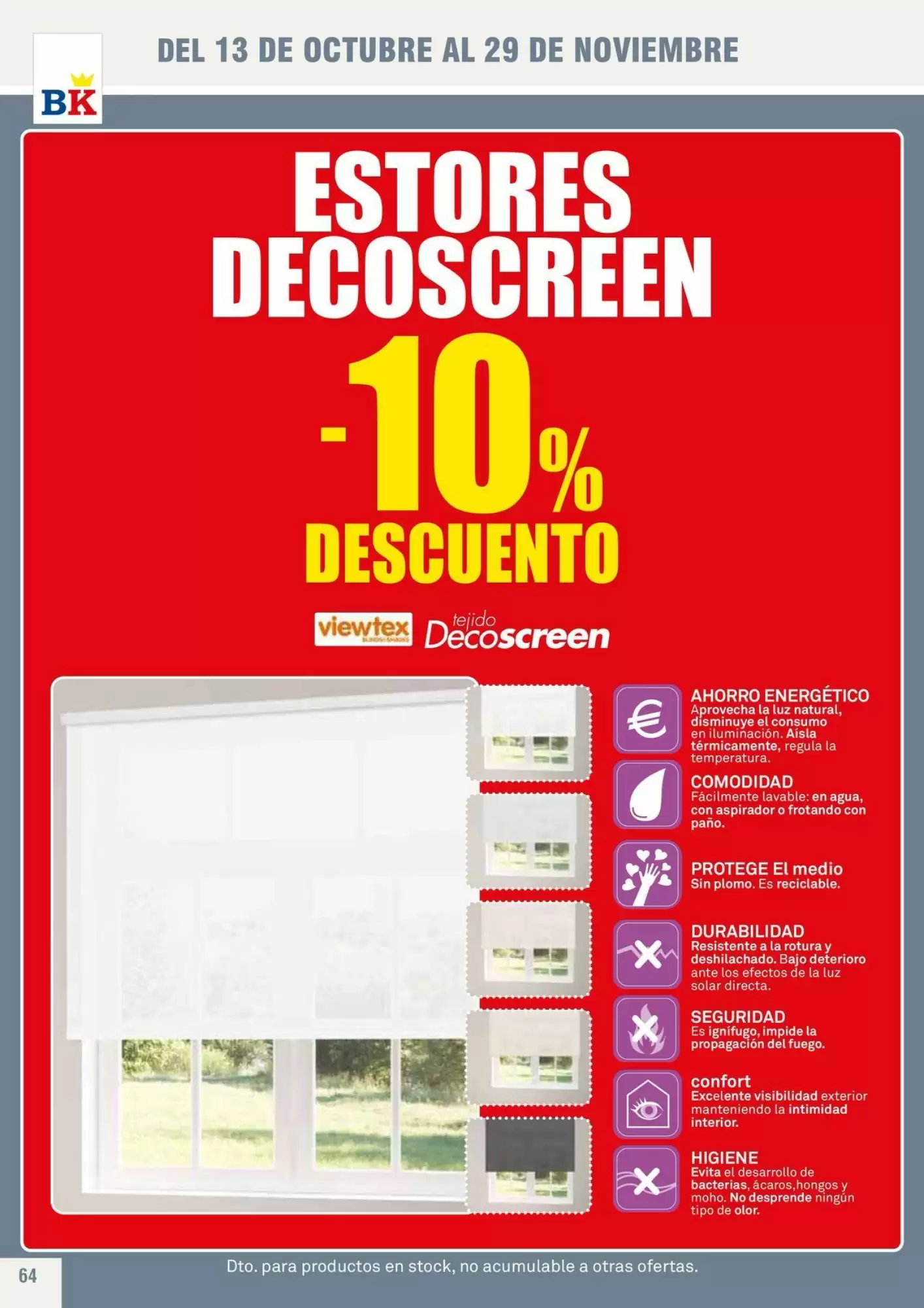 Folleto promocional de Bricoking válido desde el 13/10/2026 - Página 64.