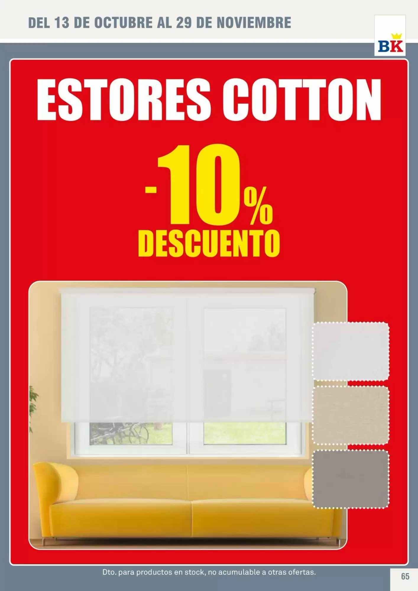 Folleto promocional de Bricoking válido desde el 13/10/2026 - Página 65.