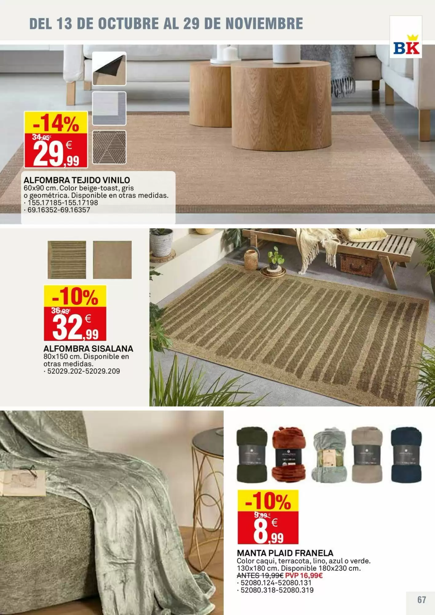 Folleto promocional de Bricoking válido desde el 13/10/2026 - Página 67.
