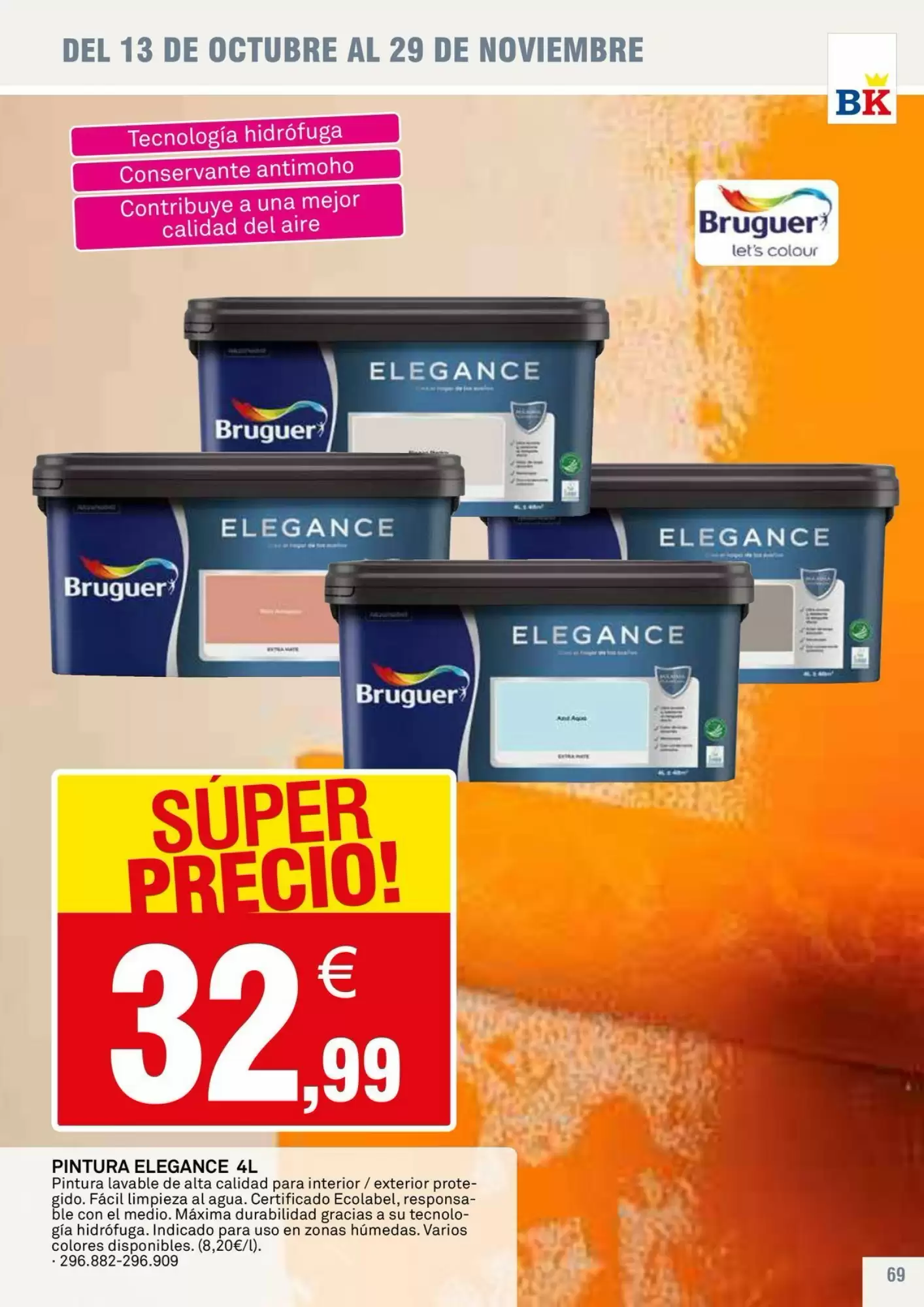 Folleto promocional de Bricoking válido desde el 13/10/2026 - Página 69.