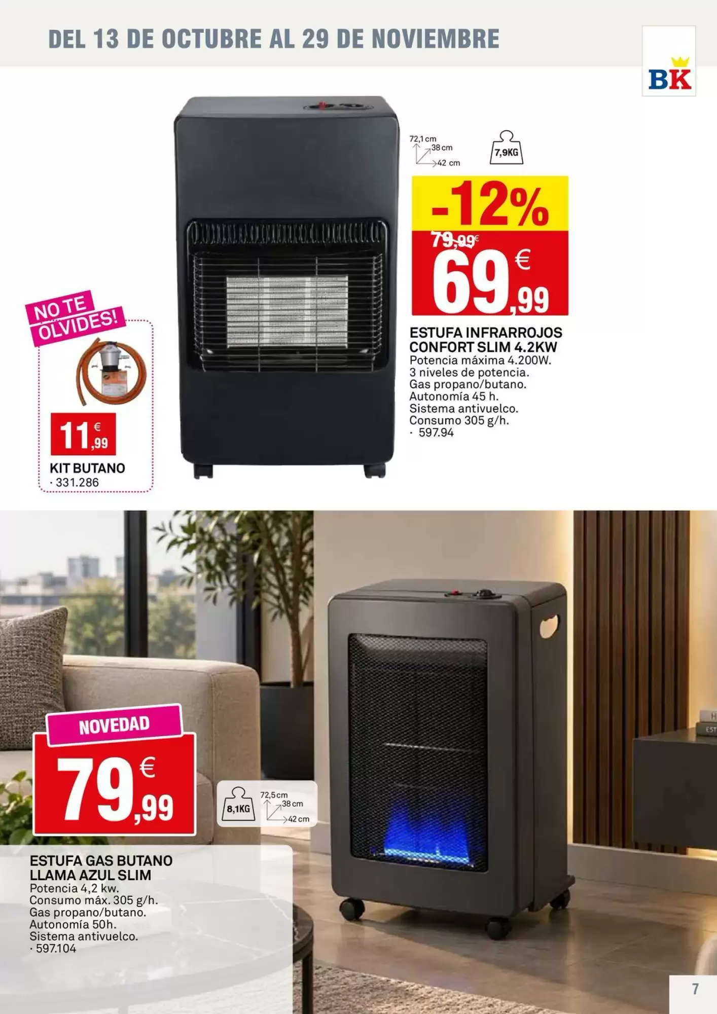 Folleto promocional de Bricoking válido desde el 13/10/2026 - Página 7.