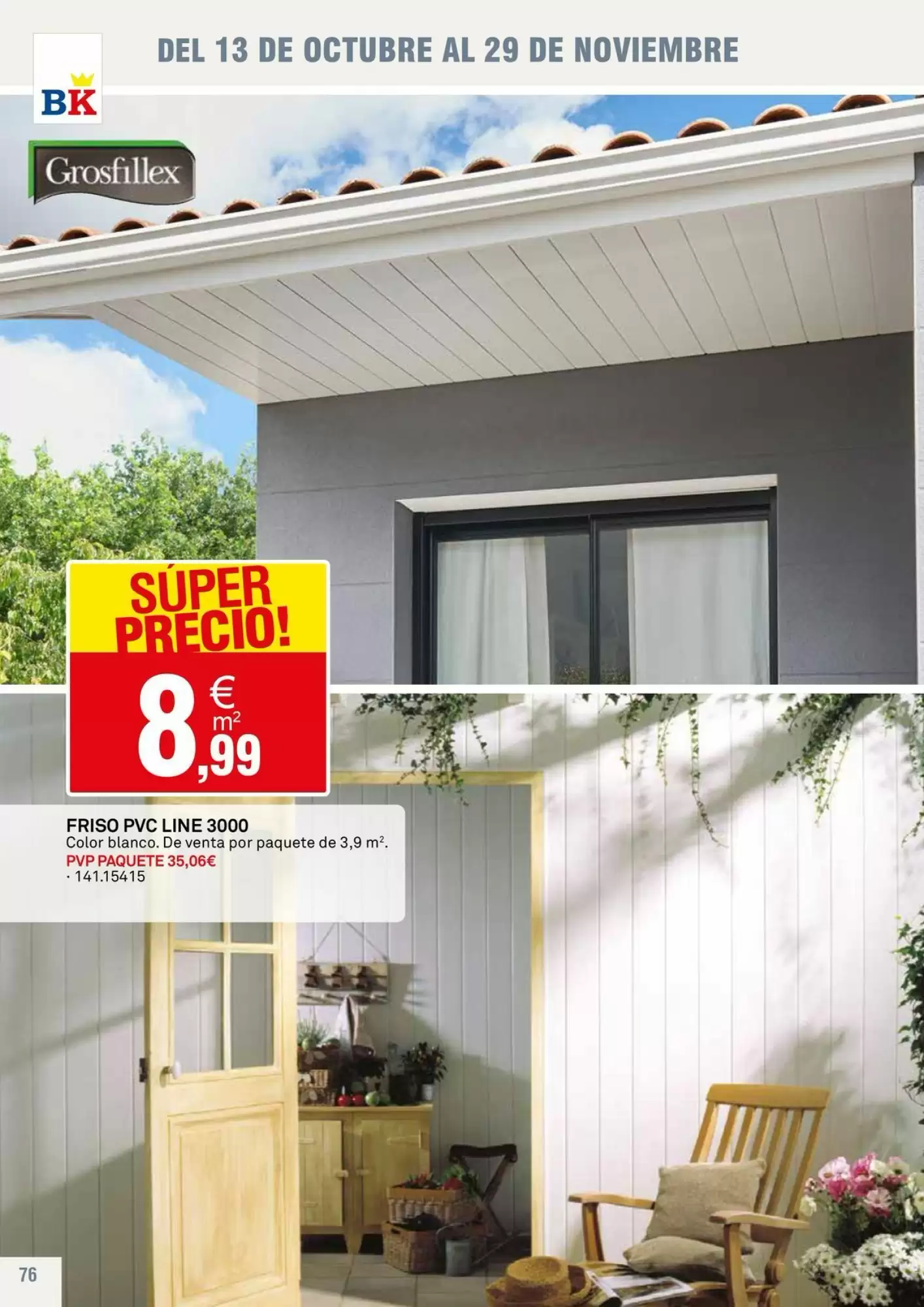 Folleto promocional de Bricoking válido desde el 13/10/2026 - Página 76.