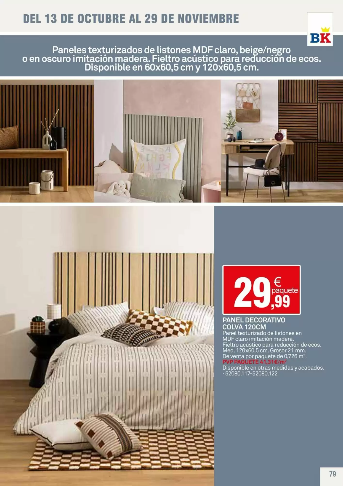 Folleto promocional de Bricoking válido desde el 13/10/2026 - Página 79.