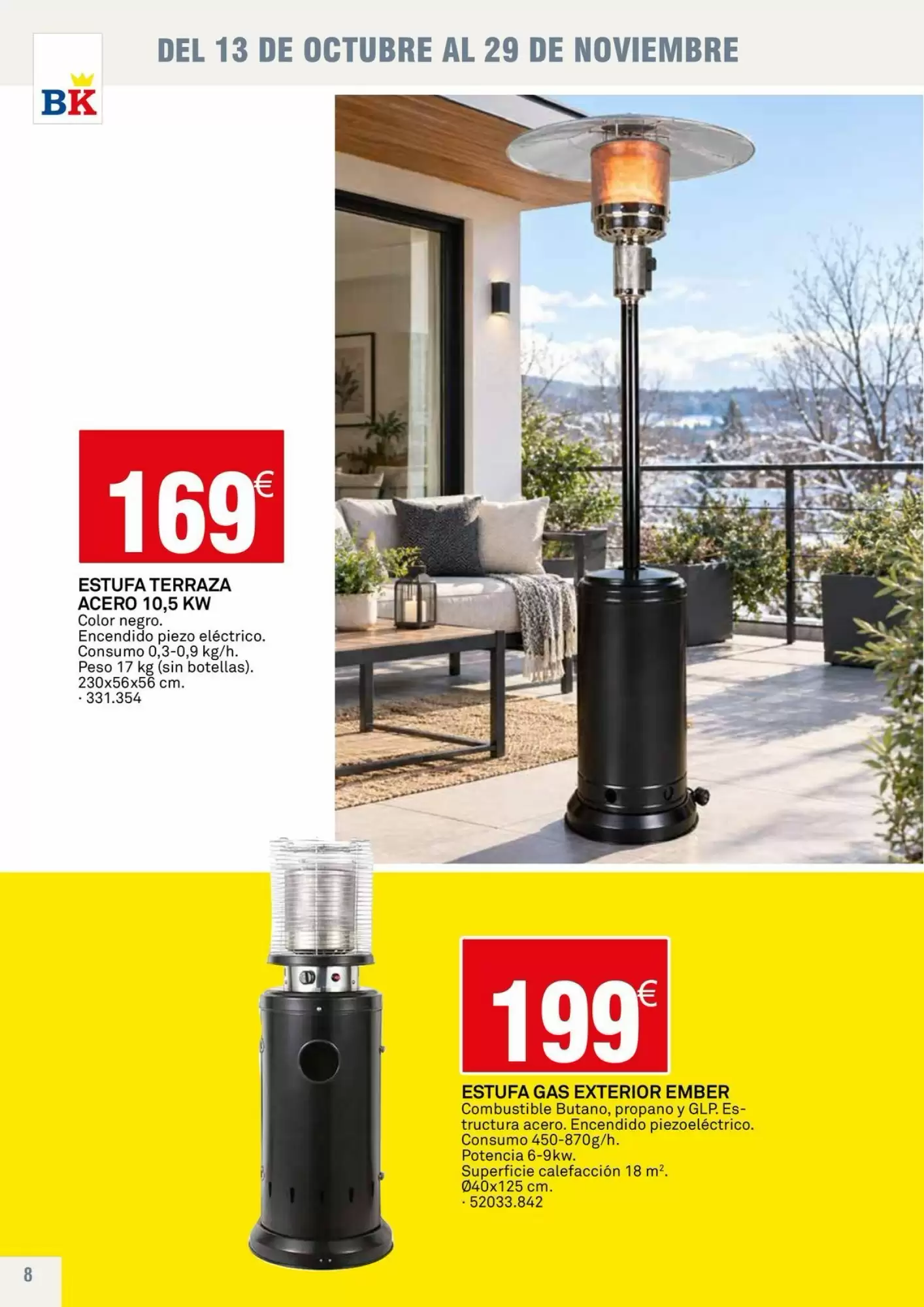 Folleto promocional de Bricoking válido desde el 13/10/2026 - Página 8.
