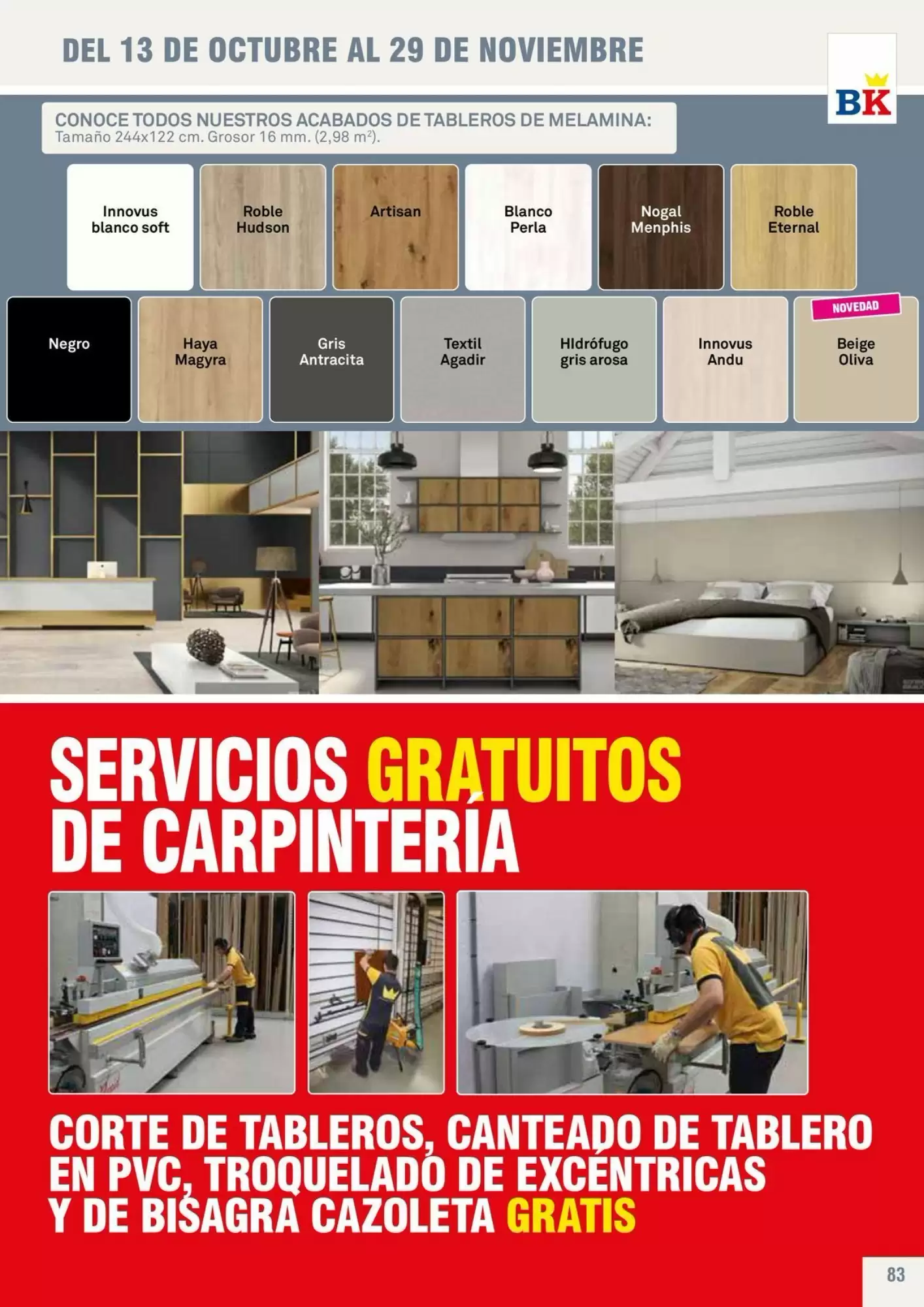 Folleto promocional de Bricoking válido desde el 13/10/2026 - Página 83.