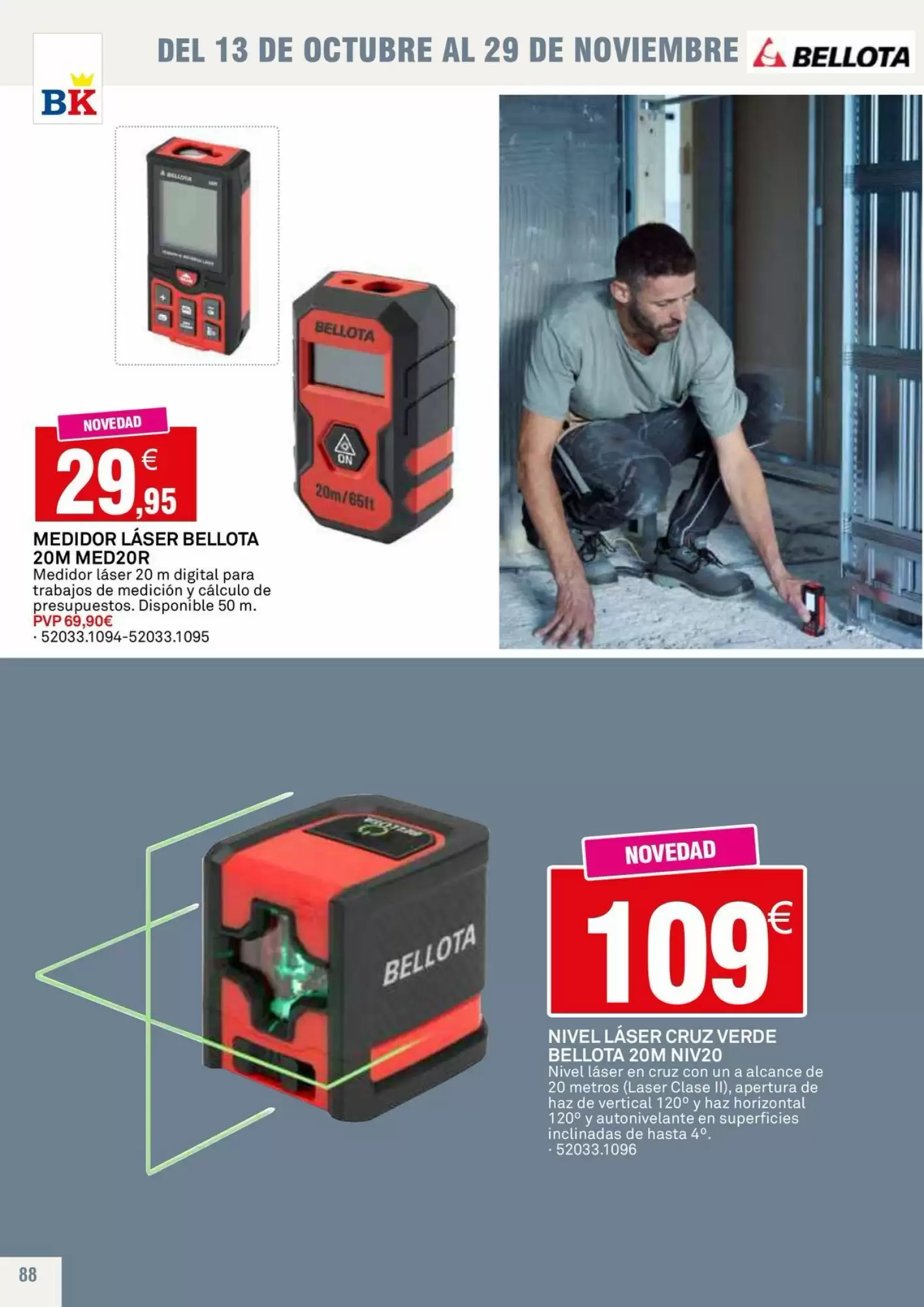Folleto promocional de Bricoking válido desde el 13/10/2026 - Página 88.
