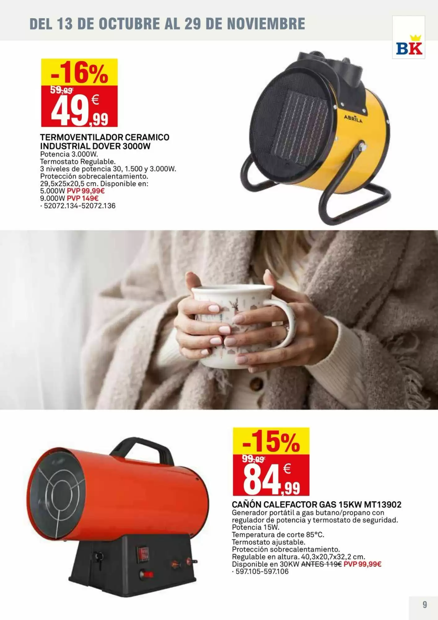 Folleto promocional de Bricoking válido desde el 13/10/2026 - Página 9.