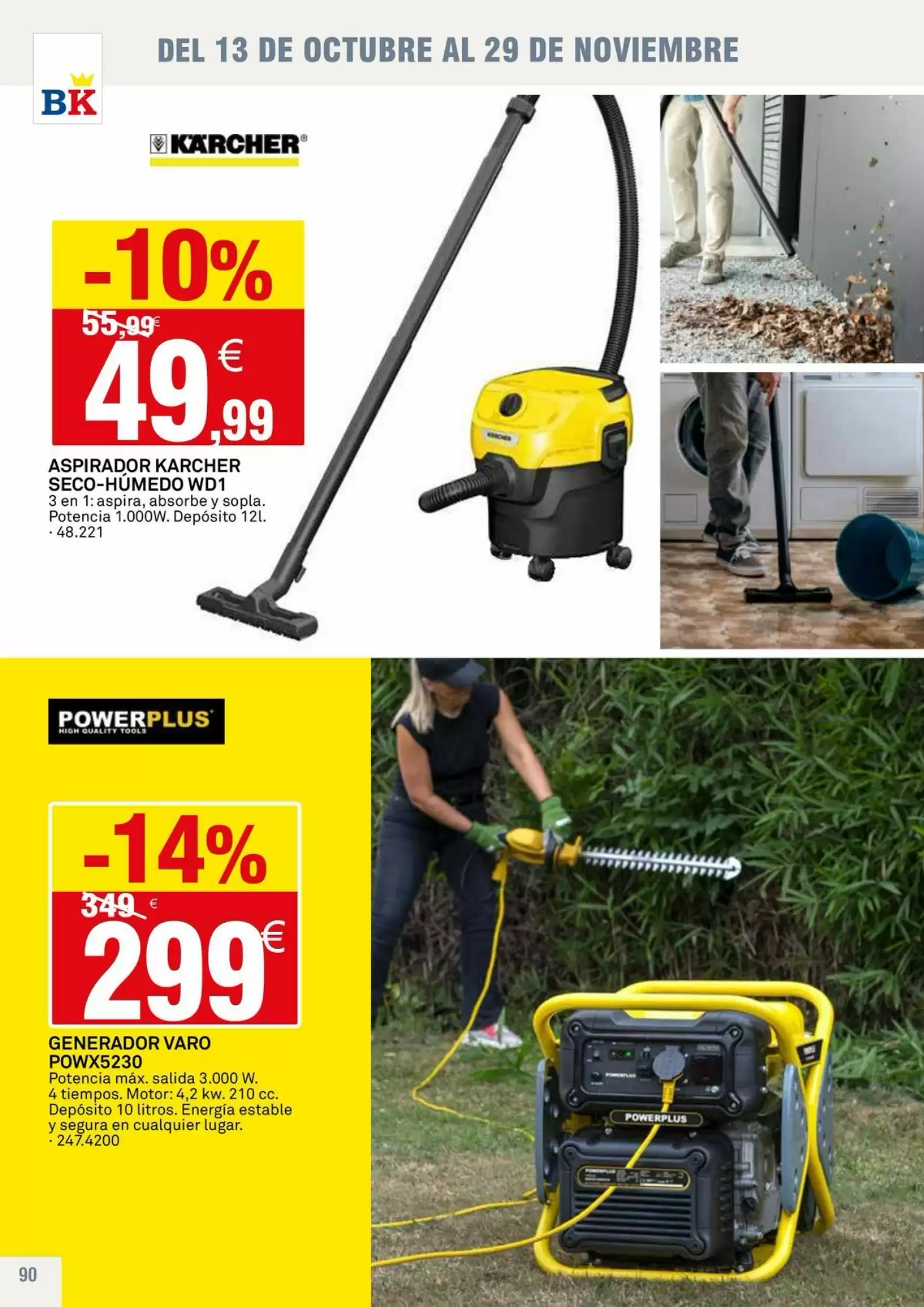 Folleto promocional de Bricoking válido desde el 13/10/2026 - Página 90.