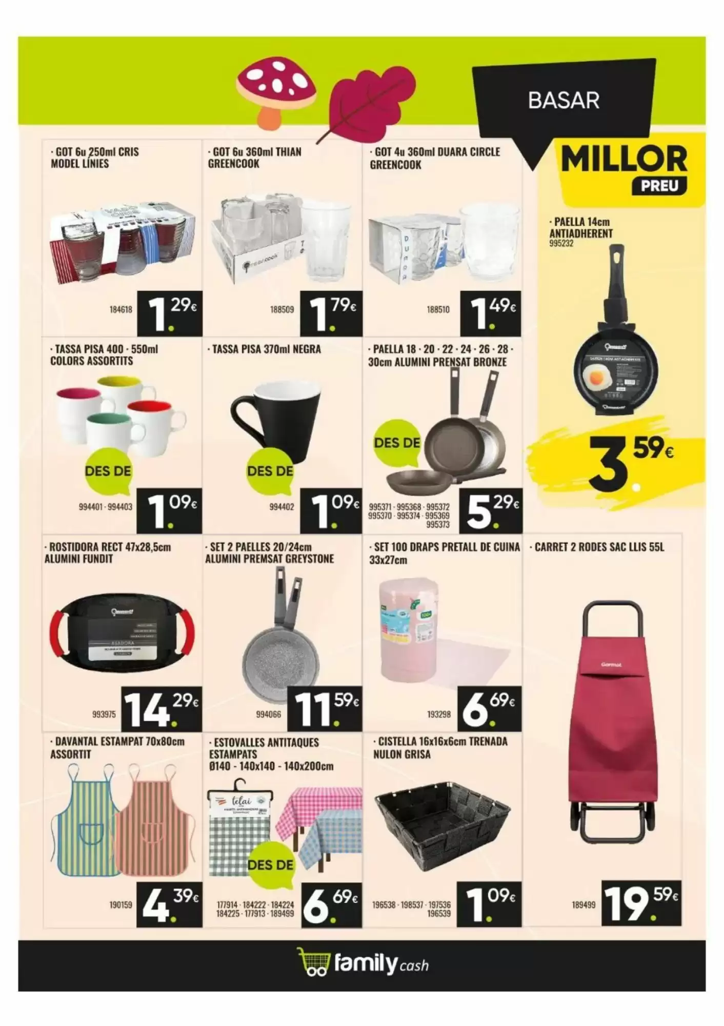 Folleto promocional de Family Cash válido desde el 13/10/2026 - Página 19.