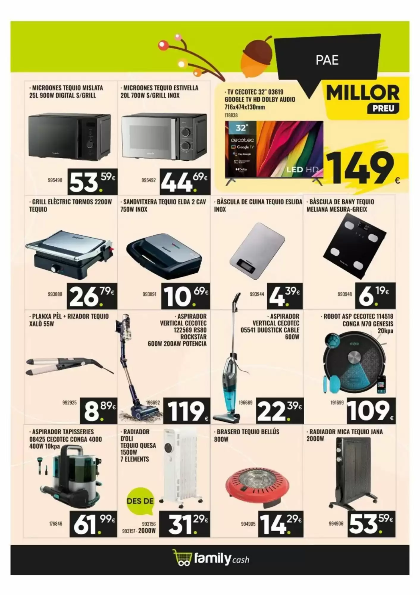 Folleto promocional de Family Cash válido desde el 13/10/2026 - Página 22.