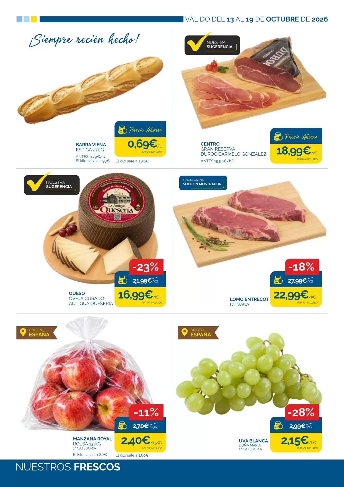 Folleto promocional de Supermercados La Despensa válido desde el 13/10/2026 - Página 2.