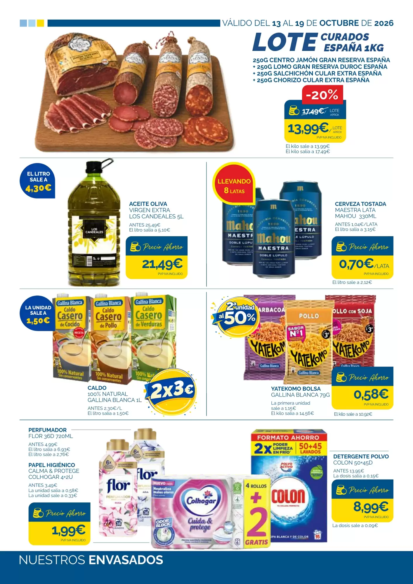 Folleto promocional de Supermercados La Despensa válido desde el 13/10/2026 - Página 3.