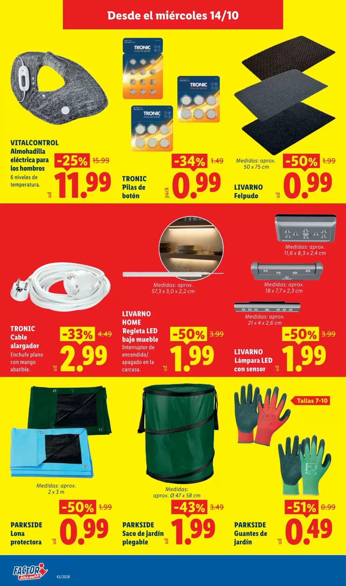 Folleto promocional de Lidl válido desde el 14/10/2026 - Página 2.