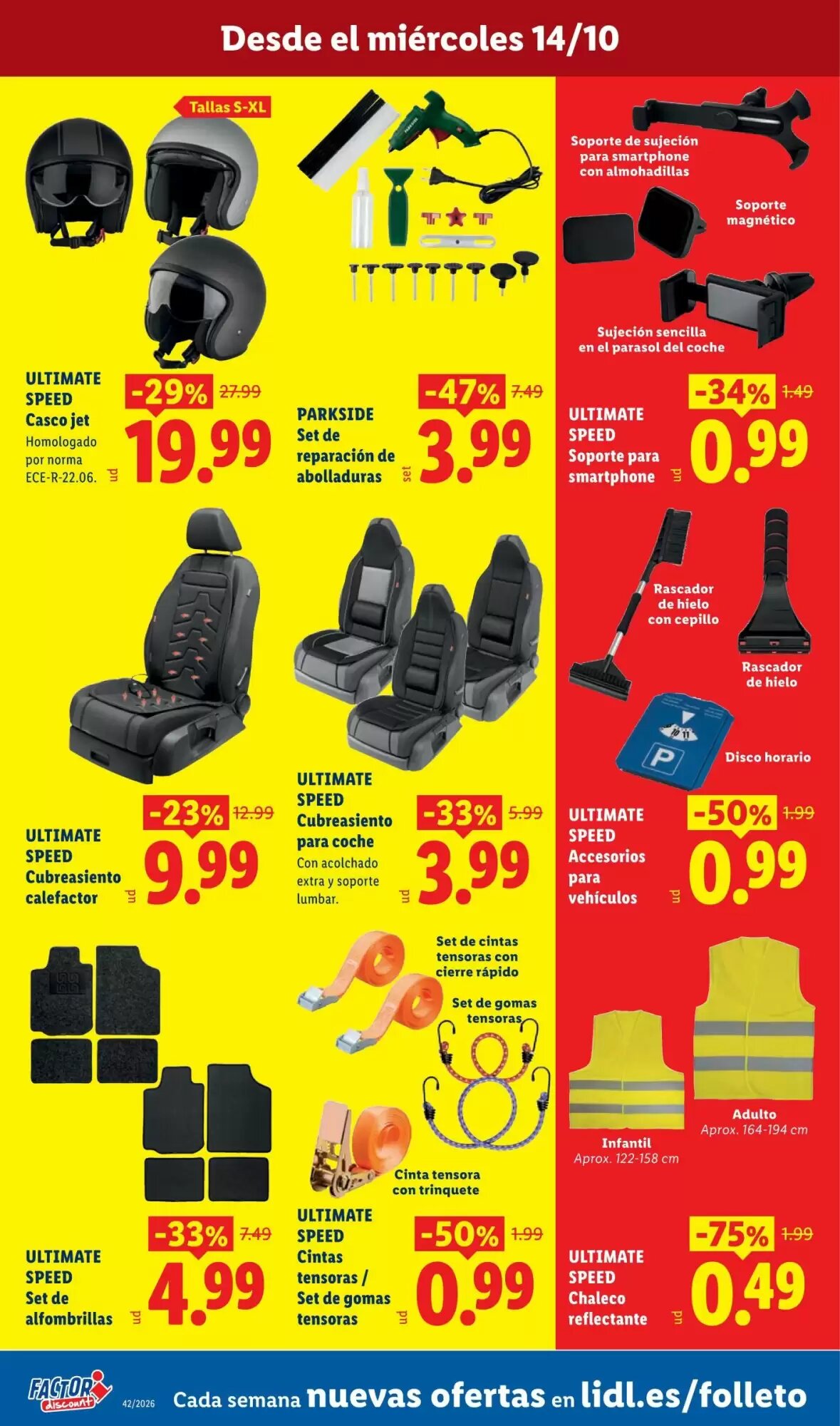 Folleto promocional de Lidl válido desde el 14/10/2026 - Página 4.