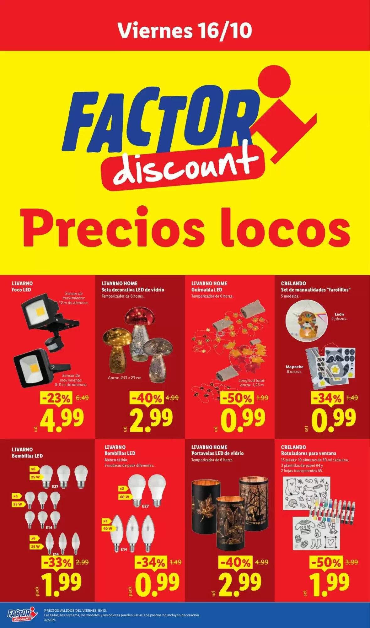 Folleto promocional de Lidl válido desde el 14/10/2026 - Página 5.