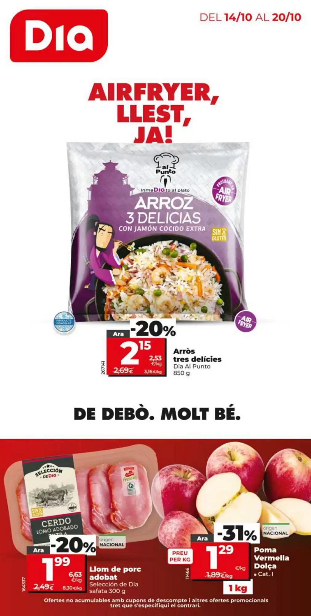 Folleto promocional de Dia válido desde el 14/10/2026 - Página 1.