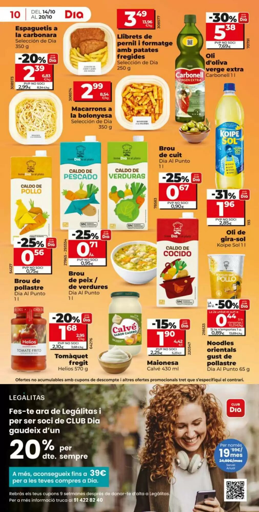 Folleto promocional de Dia válido desde el 14/10/2026 - Página 10.