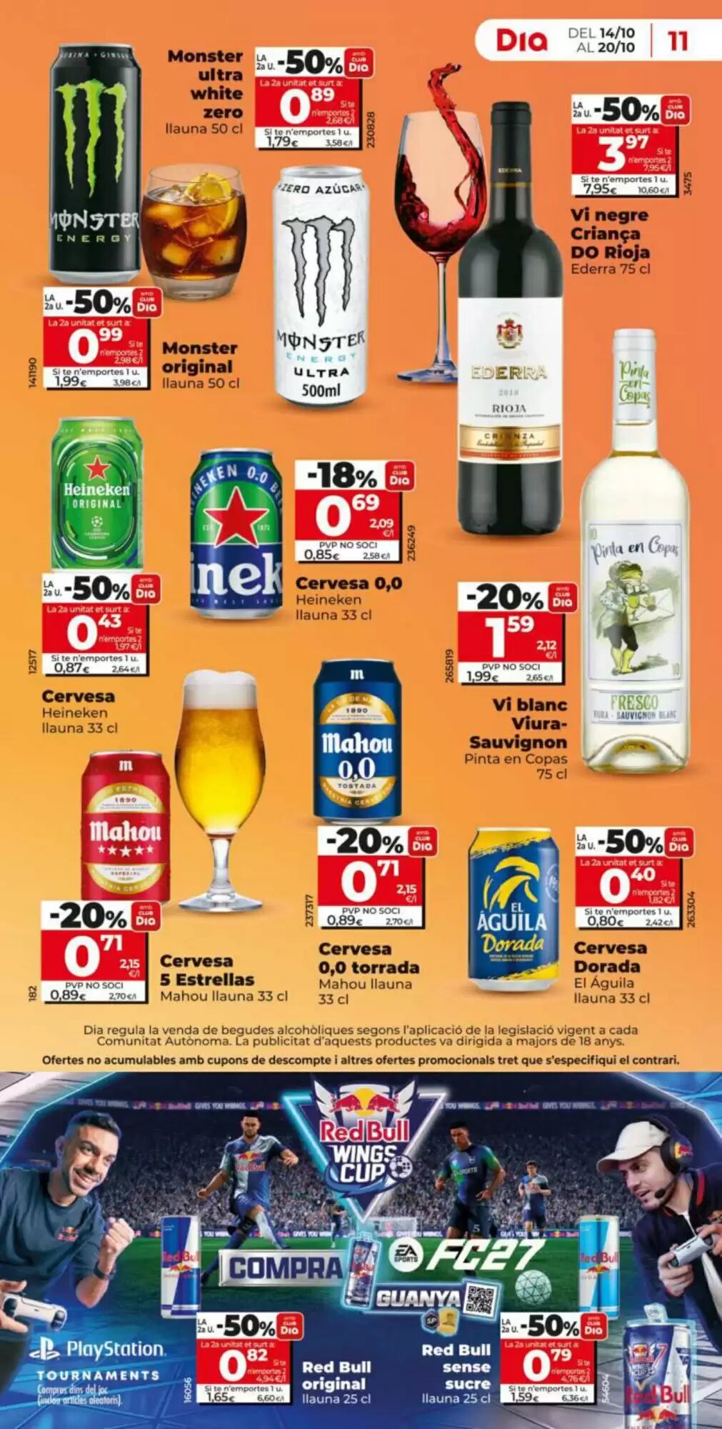 Folleto promocional de Dia válido desde el 14/10/2026 - Página 11.