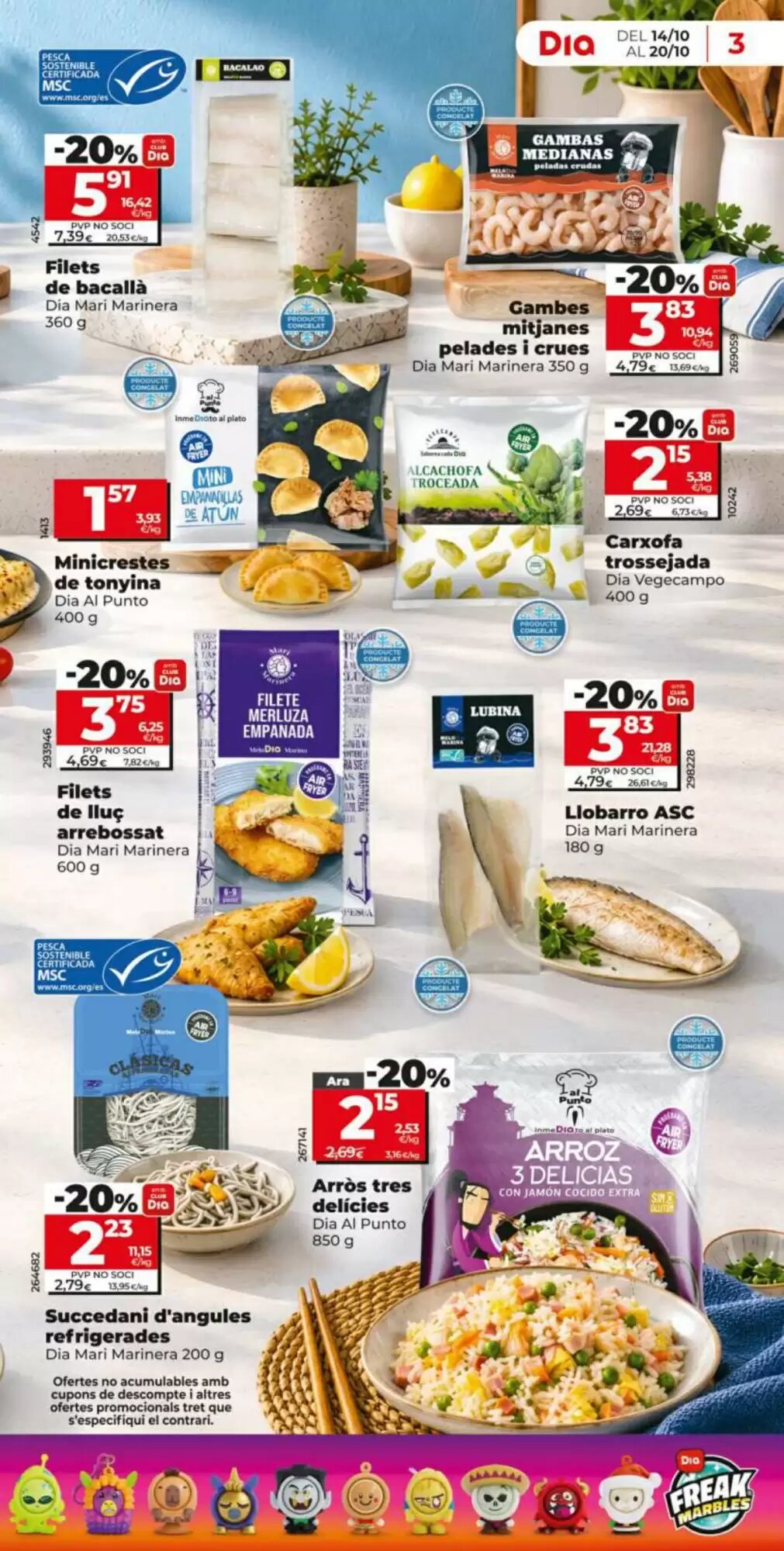Folleto promocional de Dia válido desde el 14/10/2026 - Página 3.