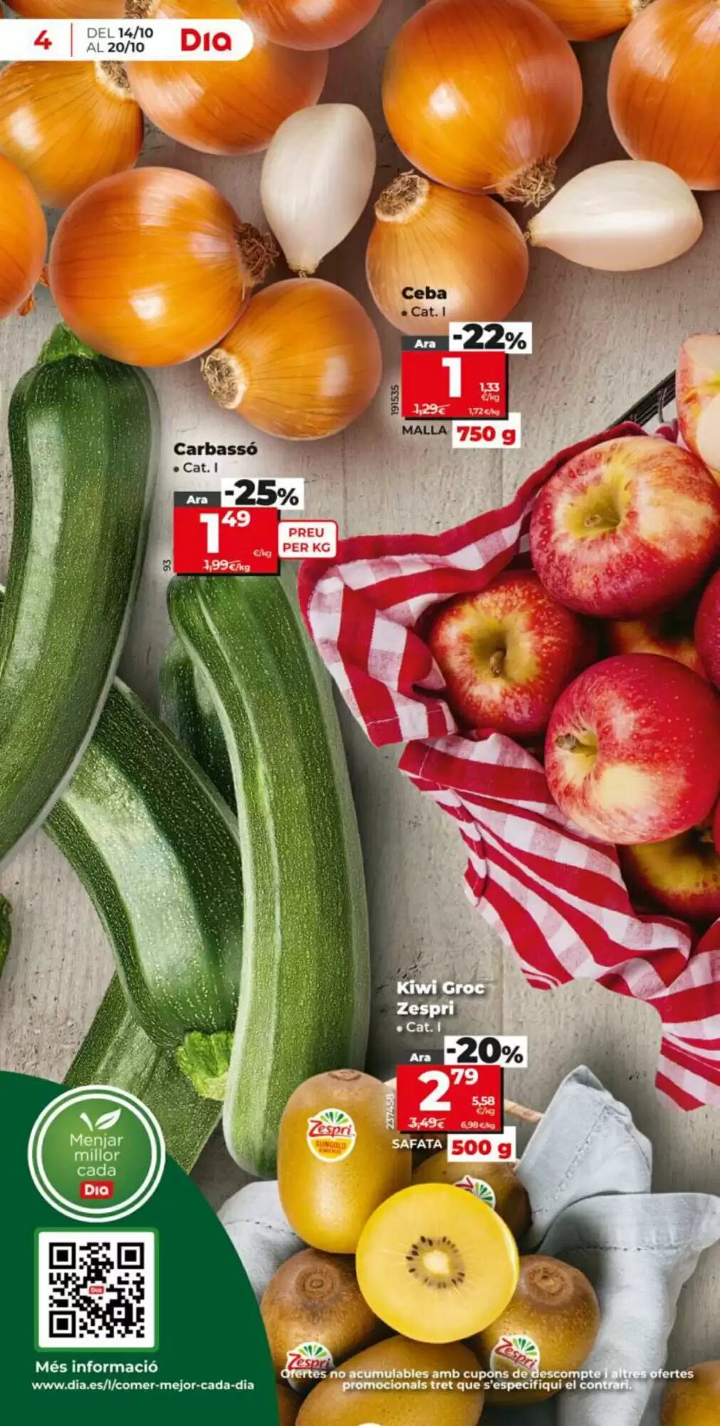 Folleto promocional de Dia válido desde el 14/10/2026 - Página 4.