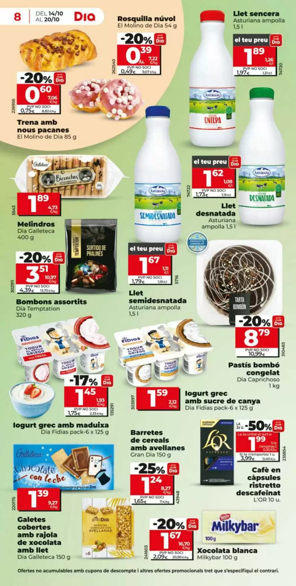 Folleto promocional de Dia válido desde el 14/10/2026 - Página 8.