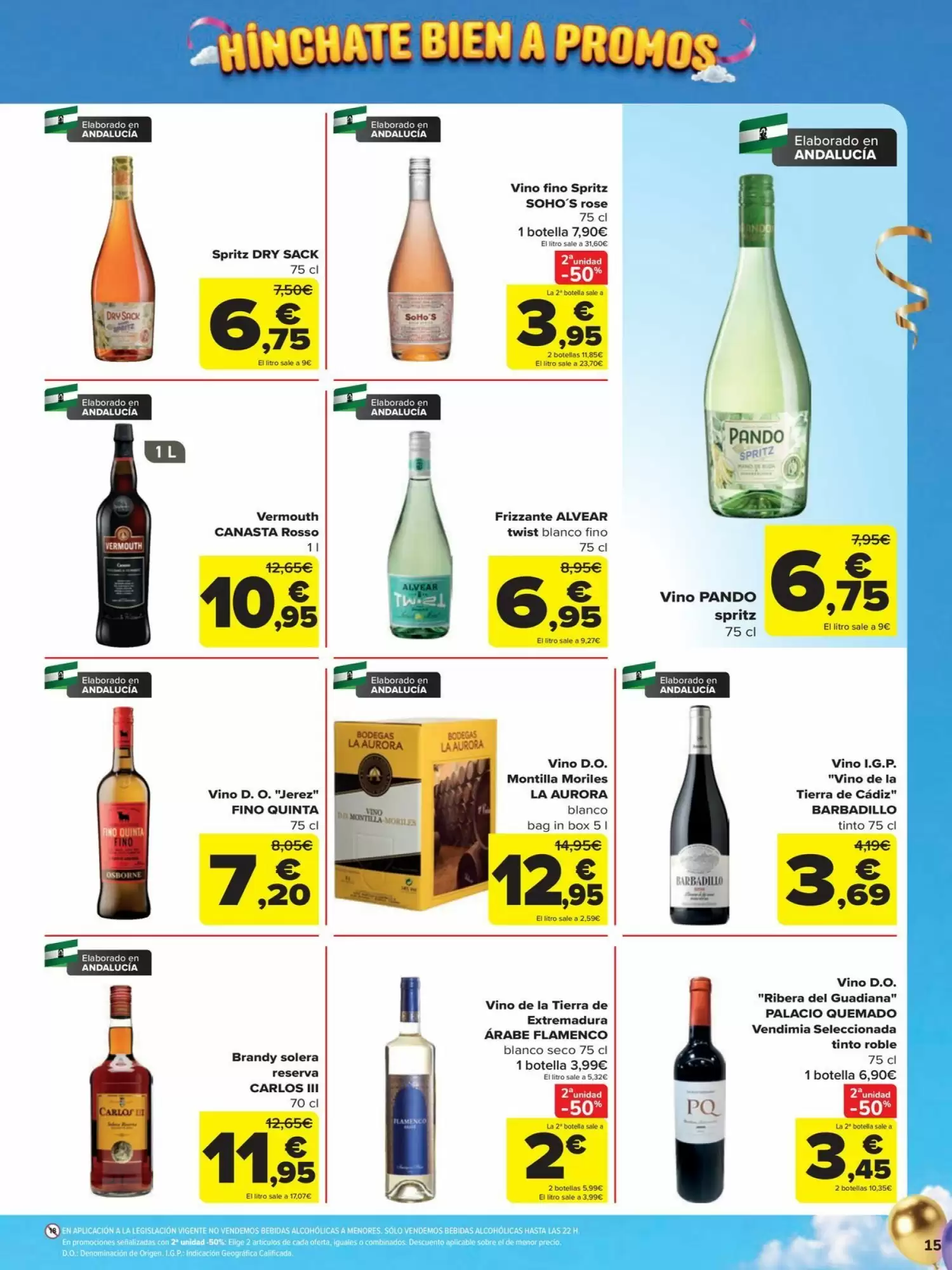 Folleto promocional de Carrefour válido desde el 14/10/2026 - Página 15.