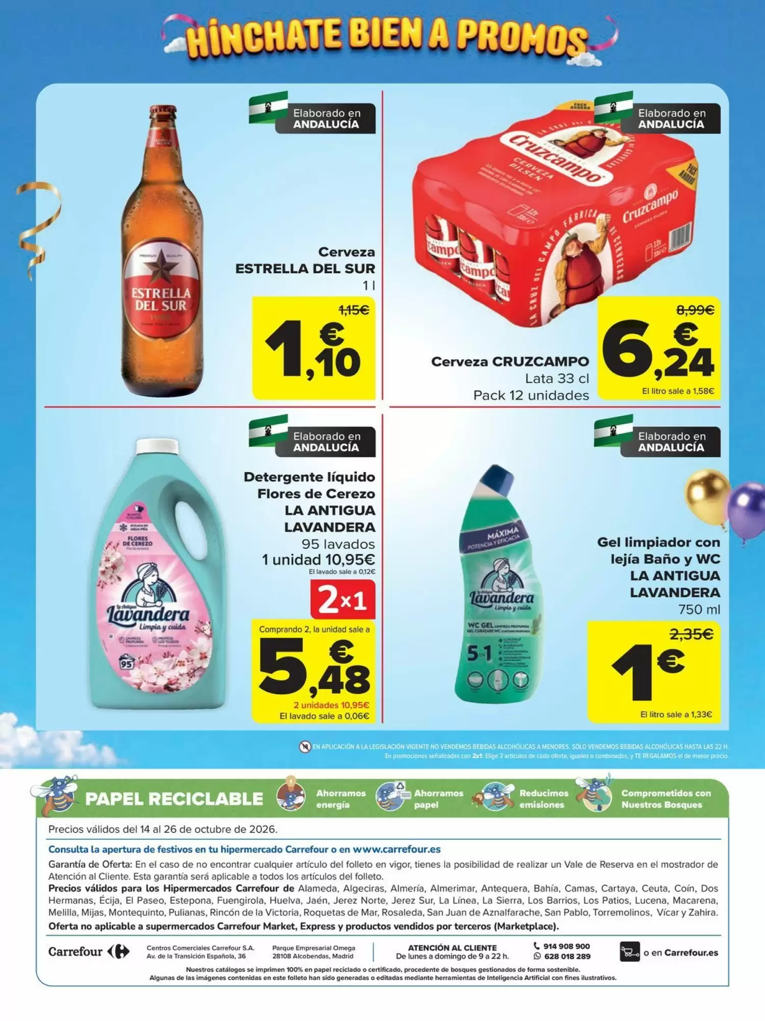 Folleto promocional de Carrefour válido desde el 14/10/2026 - Página 21.