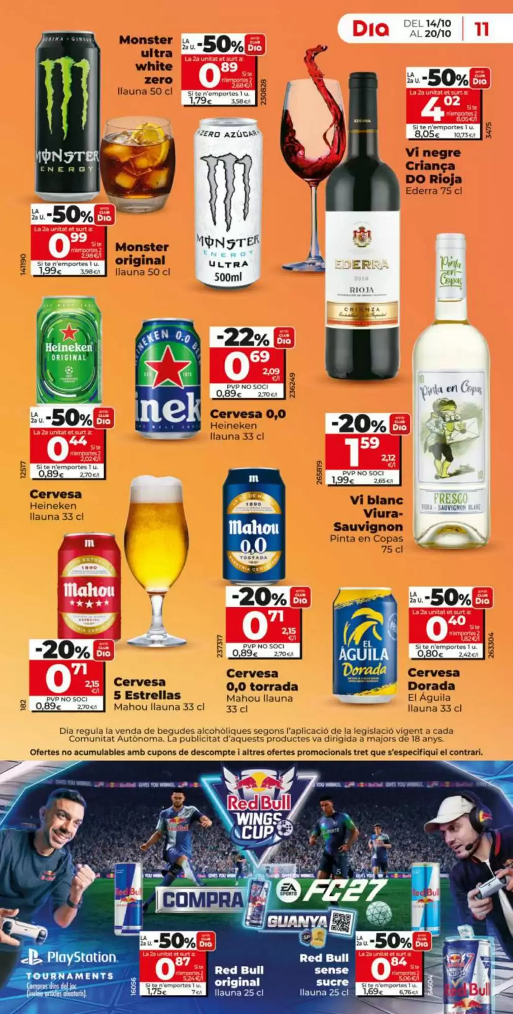 Folleto promocional de Dia válido desde el 14/10/2026 - Página 11.