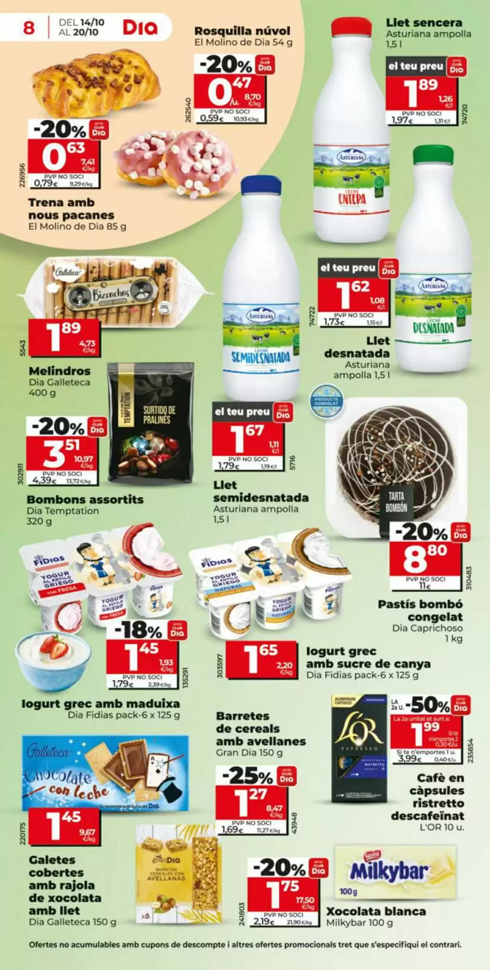 Folleto promocional de Dia válido desde el 14/10/2026 - Página 8.