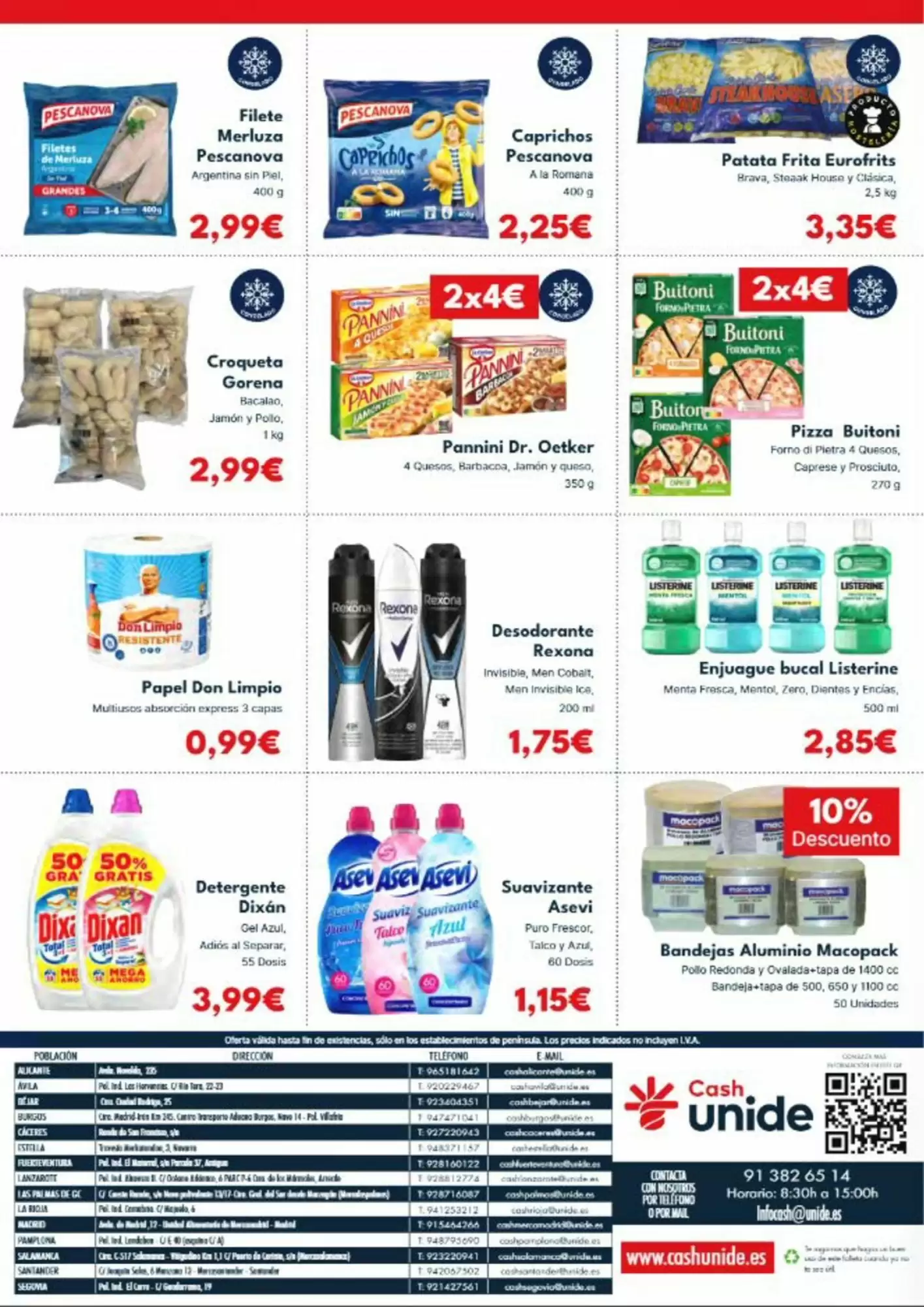 Folleto promocional de Cash Unide válido desde el 14/10/2026 - Página 4.