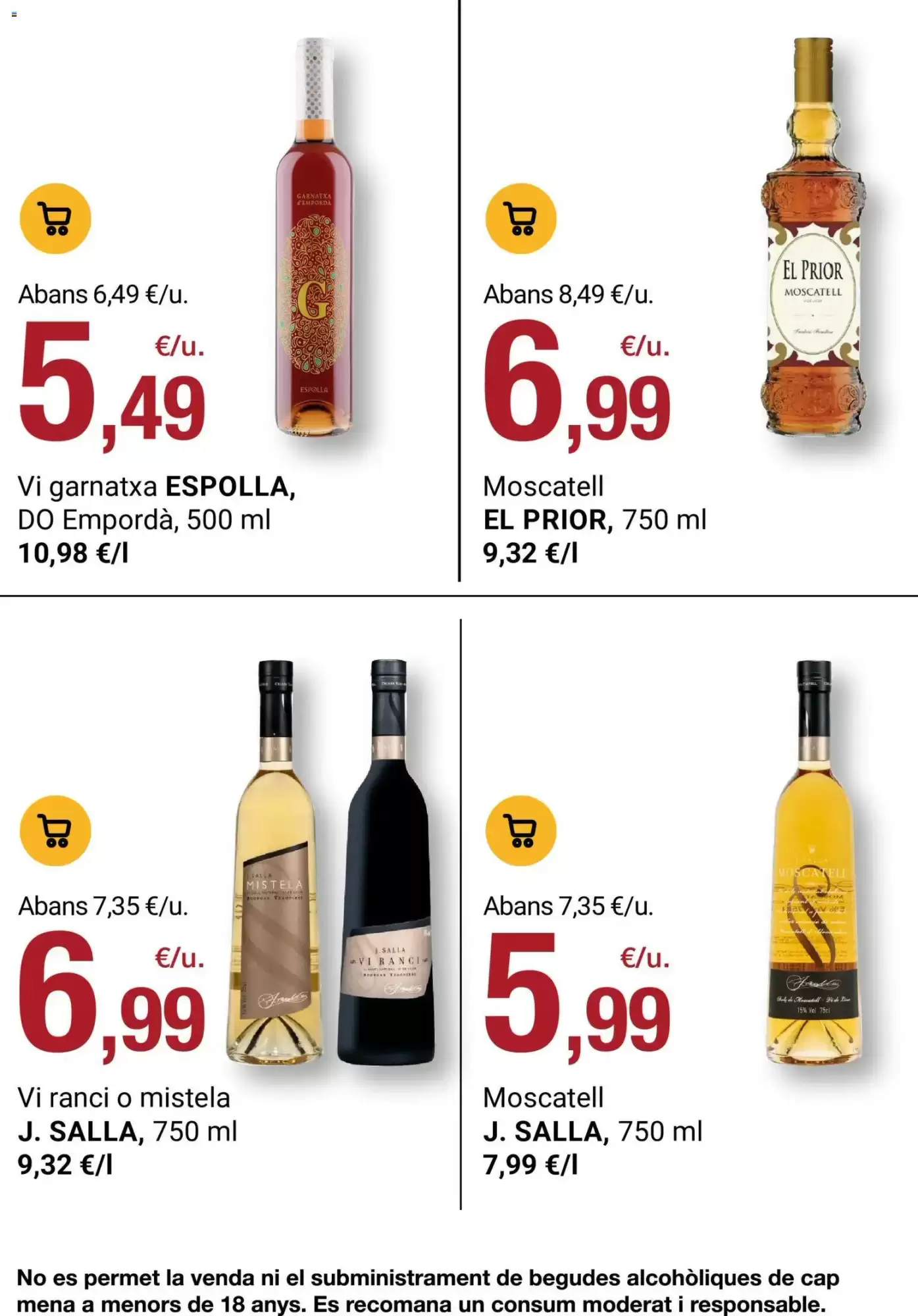 Folleto promocional de BonpreuEsclat válido desde el 14/10/2026 - Página 19.