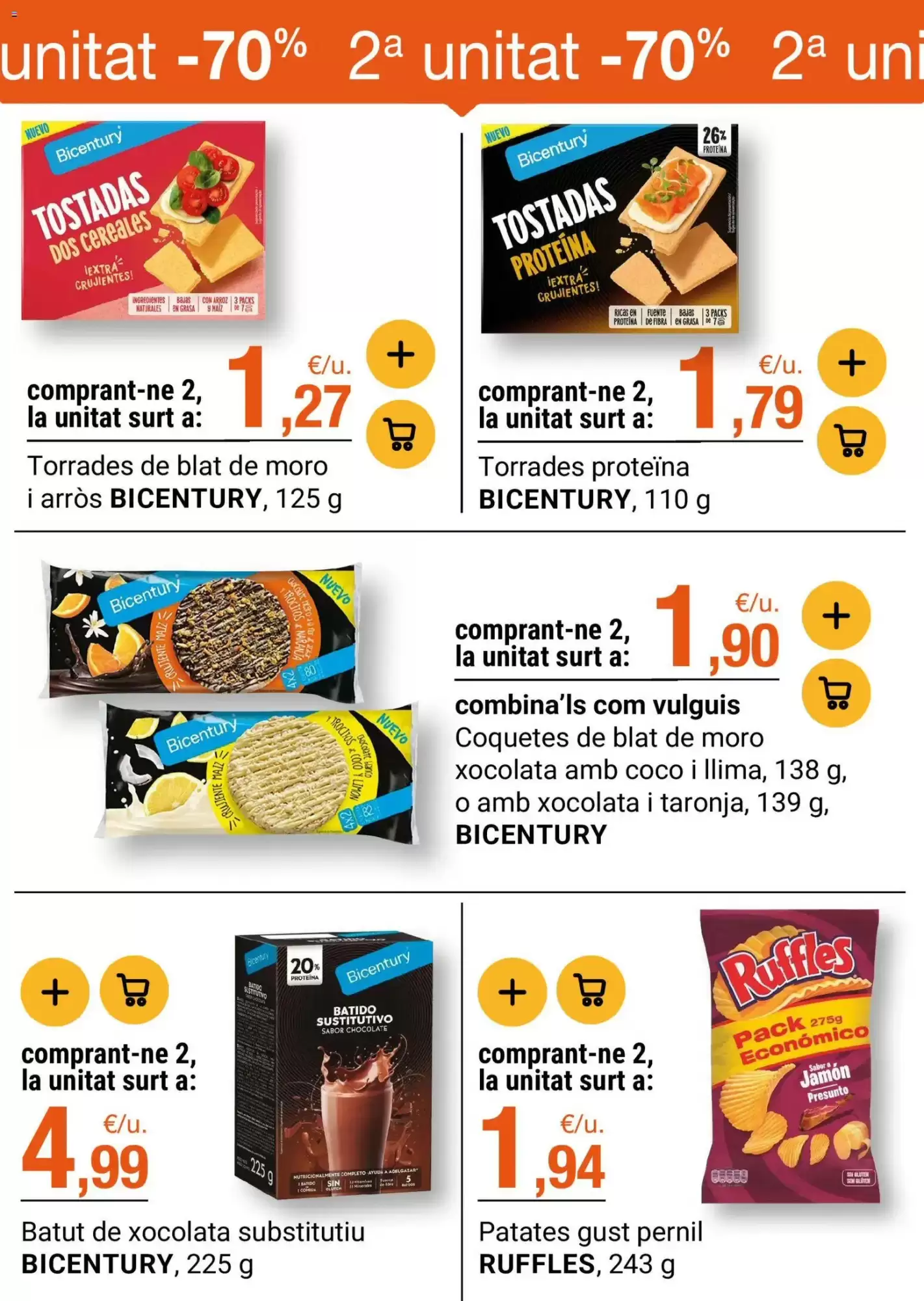 Folleto promocional de BonpreuEsclat válido desde el 14/10/2026 - Página 28.