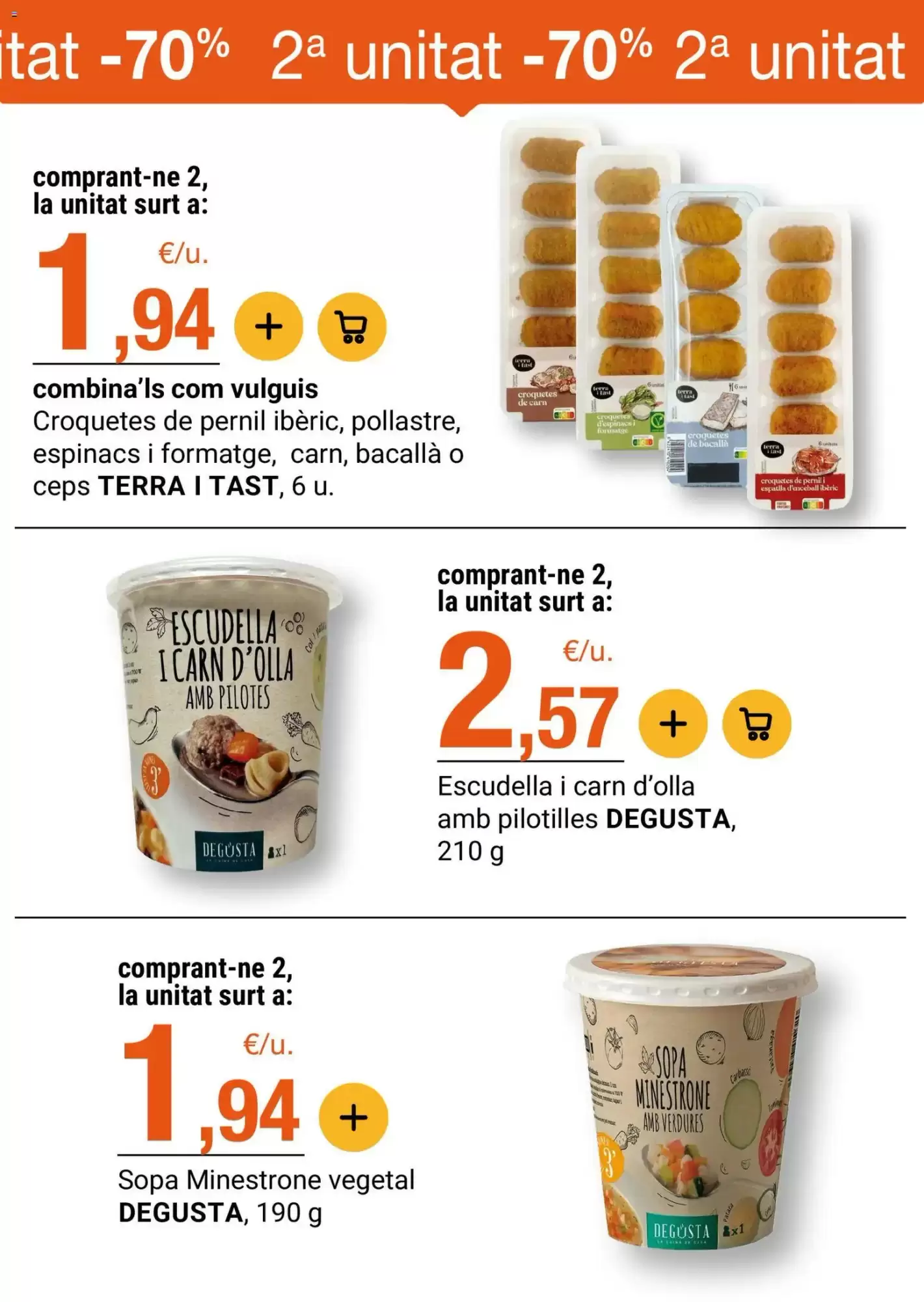 Folleto promocional de BonpreuEsclat válido desde el 14/10/2026 - Página 35.