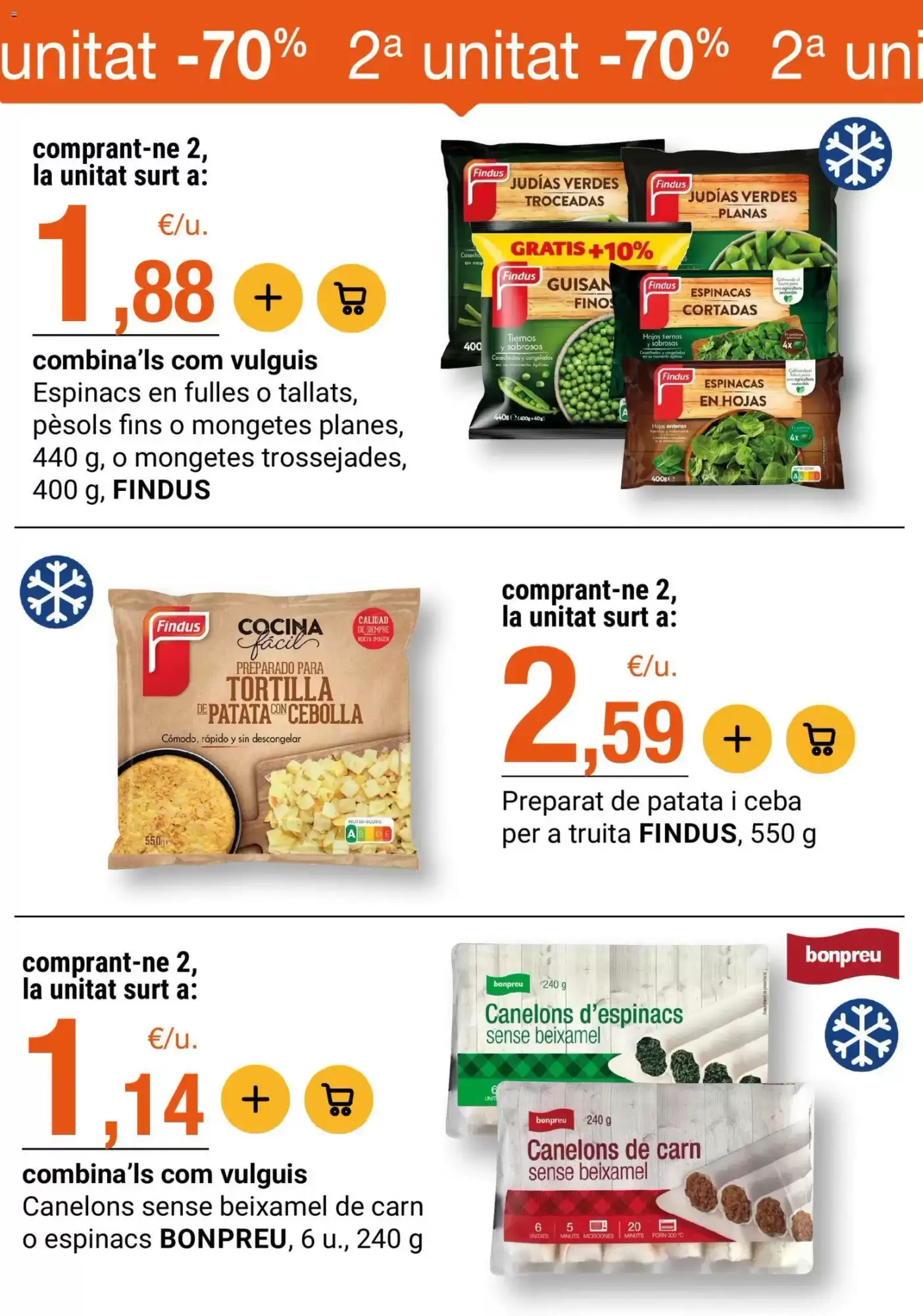 Folleto promocional de BonpreuEsclat válido desde el 14/10/2026 - Página 44.