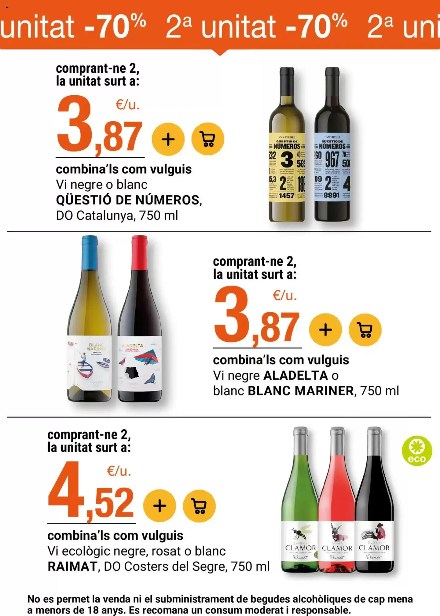 Folleto promocional de BonpreuEsclat válido desde el 14/10/2026 - Página 46.