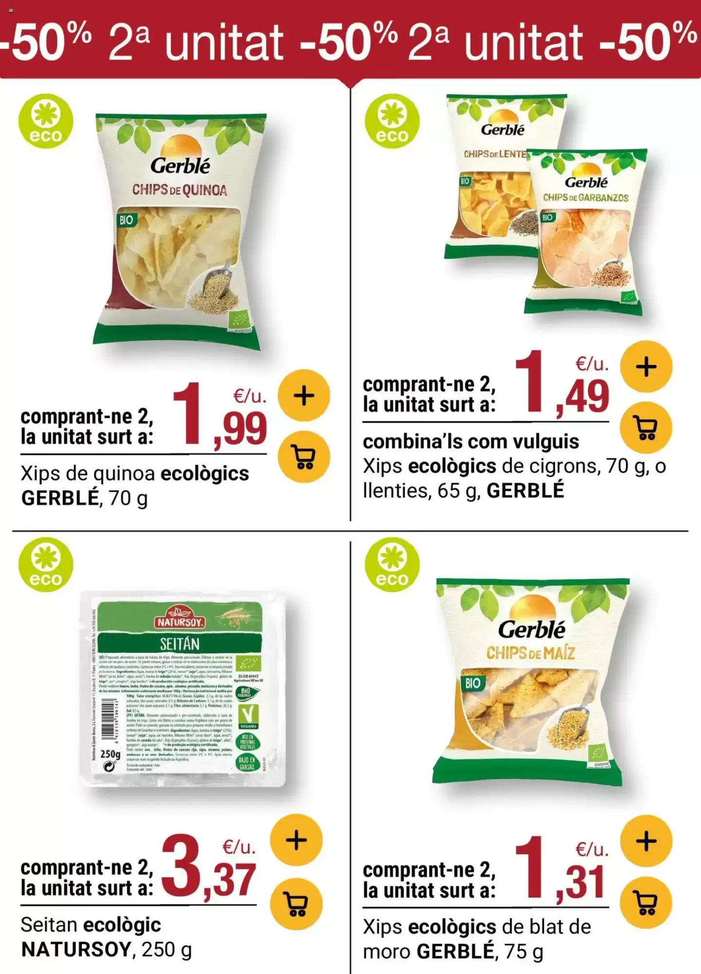 Folleto promocional de BonpreuEsclat válido desde el 14/10/2026 - Página 59.