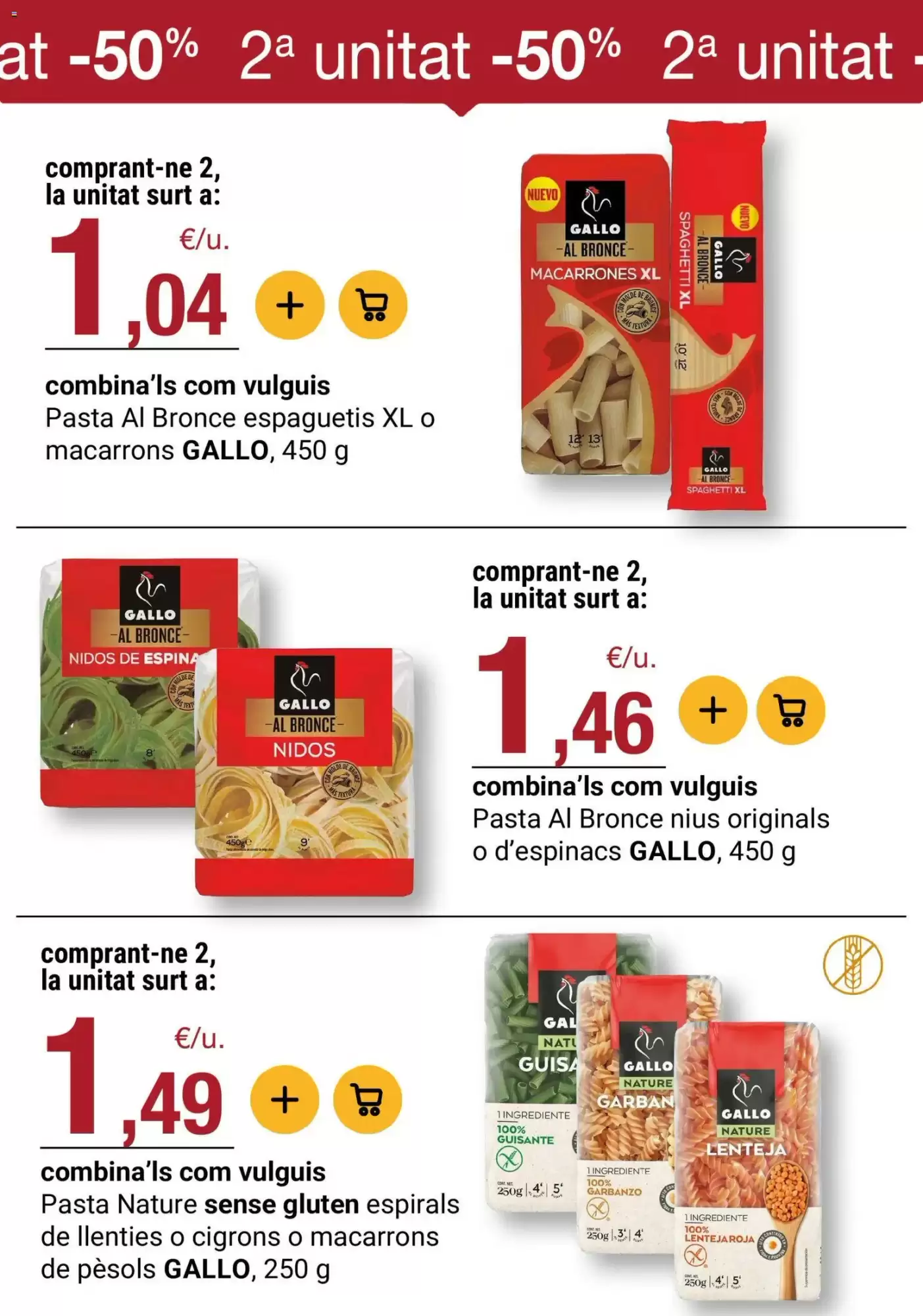 Folleto promocional de BonpreuEsclat válido desde el 14/10/2026 - Página 64.