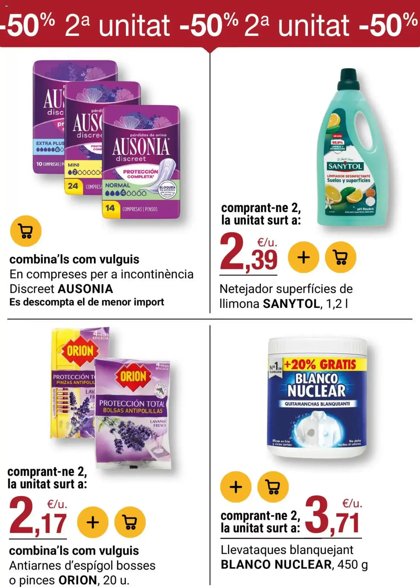 Folleto promocional de BonpreuEsclat válido desde el 14/10/2026 - Página 69.