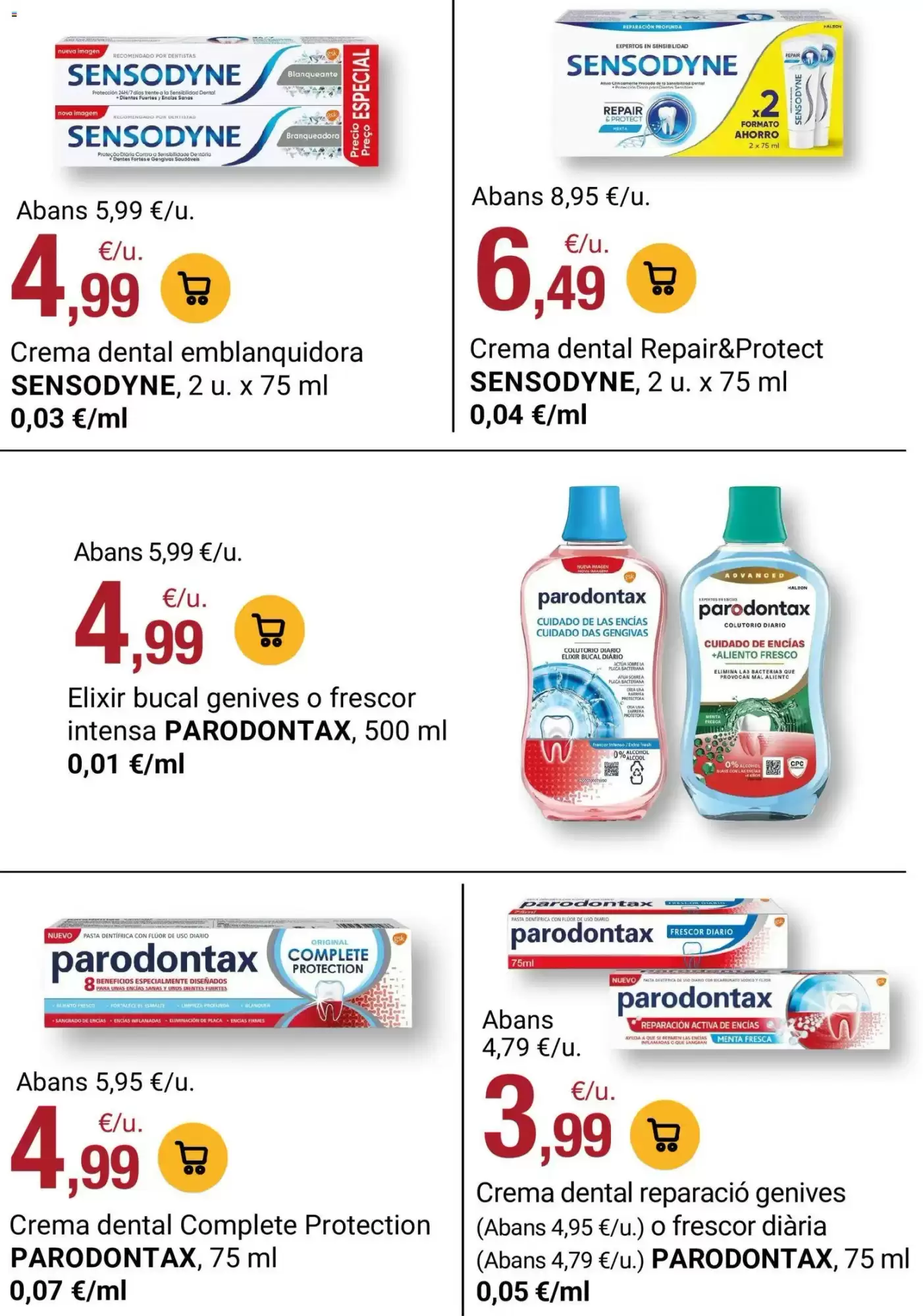 Folleto promocional de BonpreuEsclat válido desde el 14/10/2026 - Página 84.