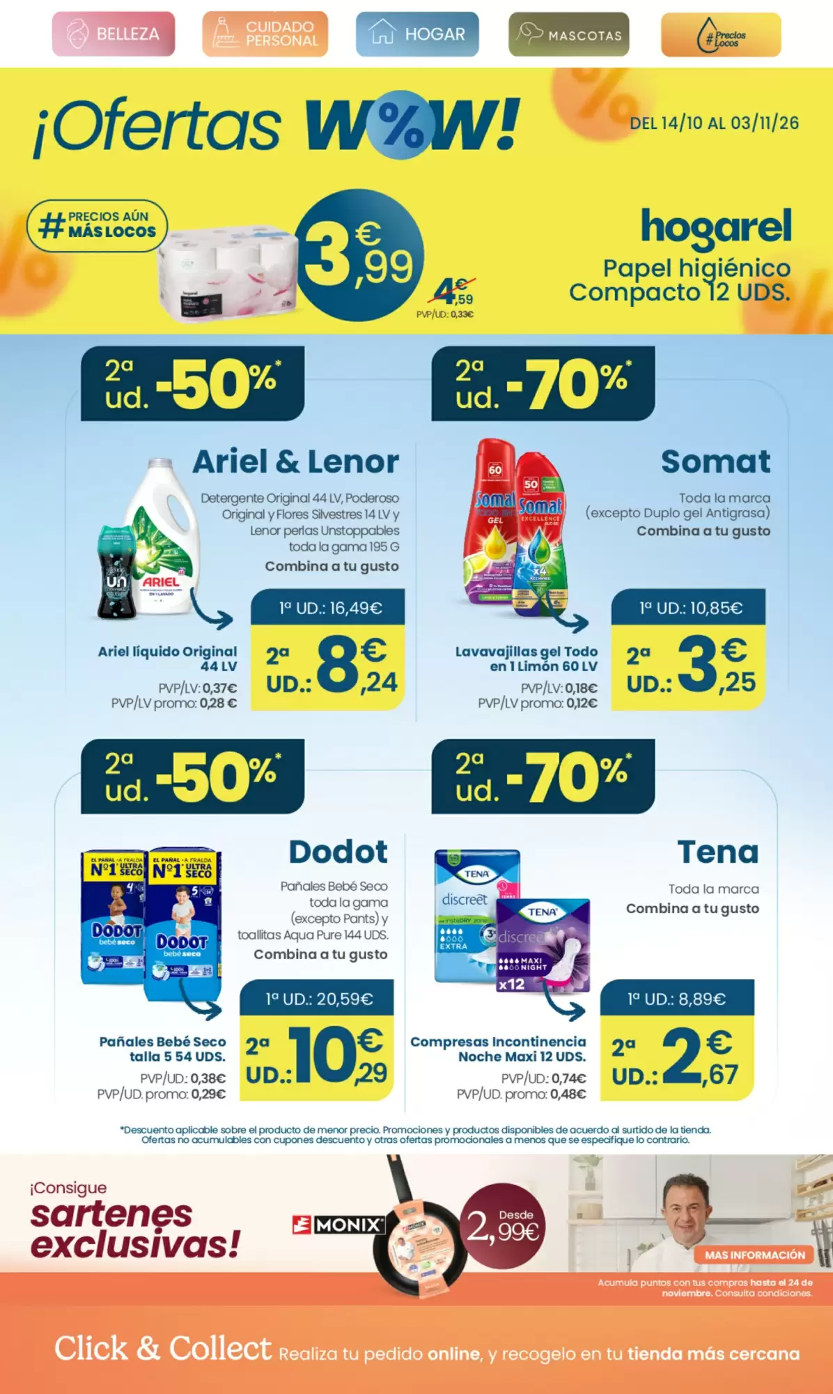 Folleto promocional de Clarel válido desde el 14/10/2026 - Página 14.