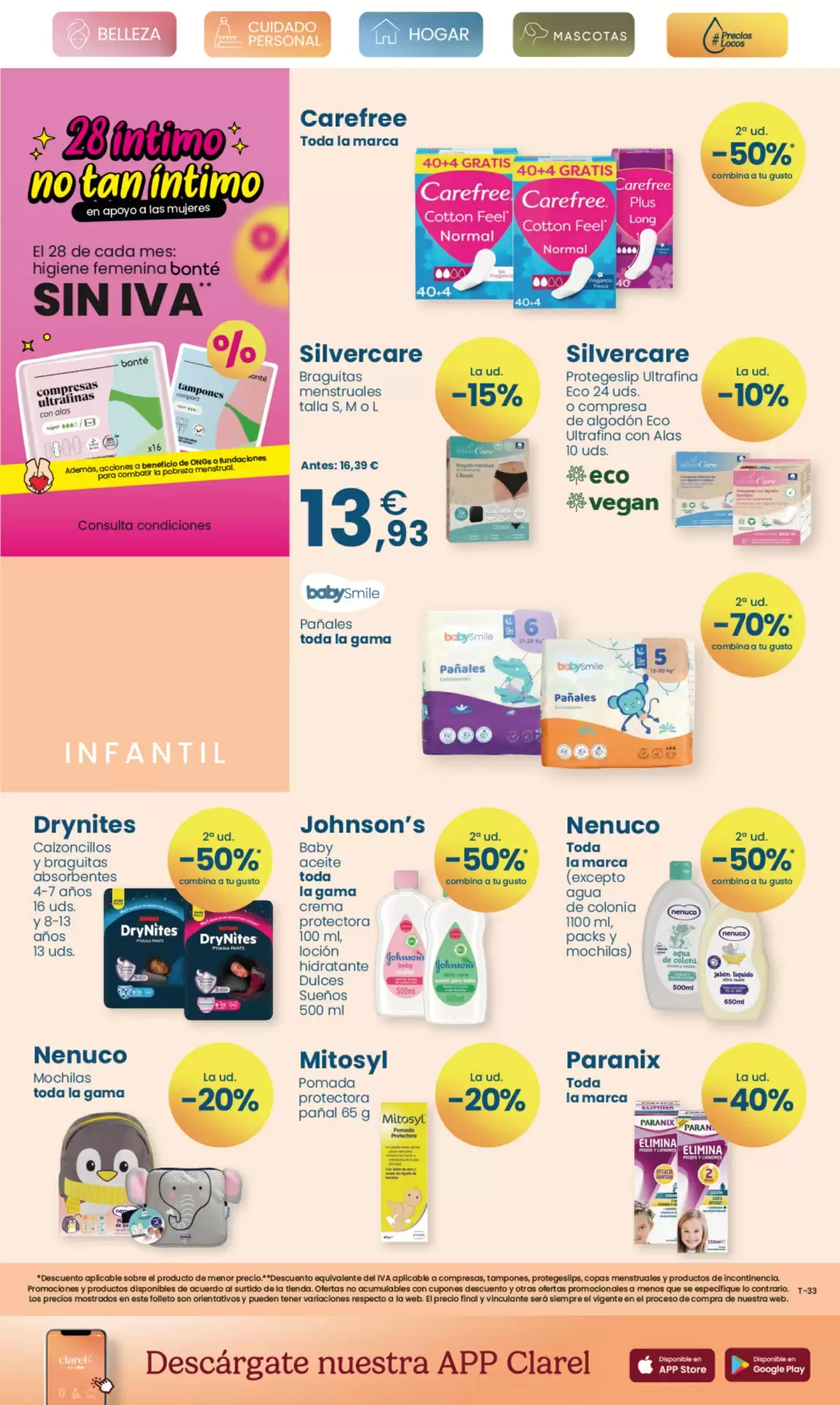 Folleto promocional de Clarel válido desde el 14/10/2026 - Página 7.