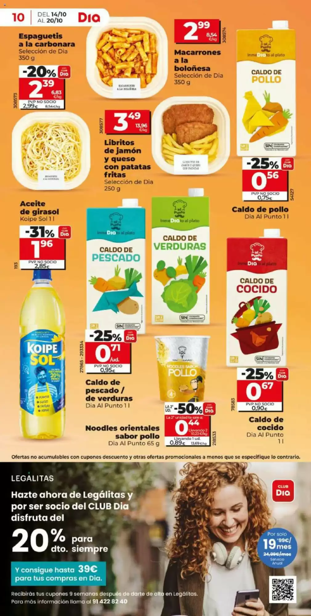 Folleto promocional de Dia válido desde el 14/10/2026 - Página 10.