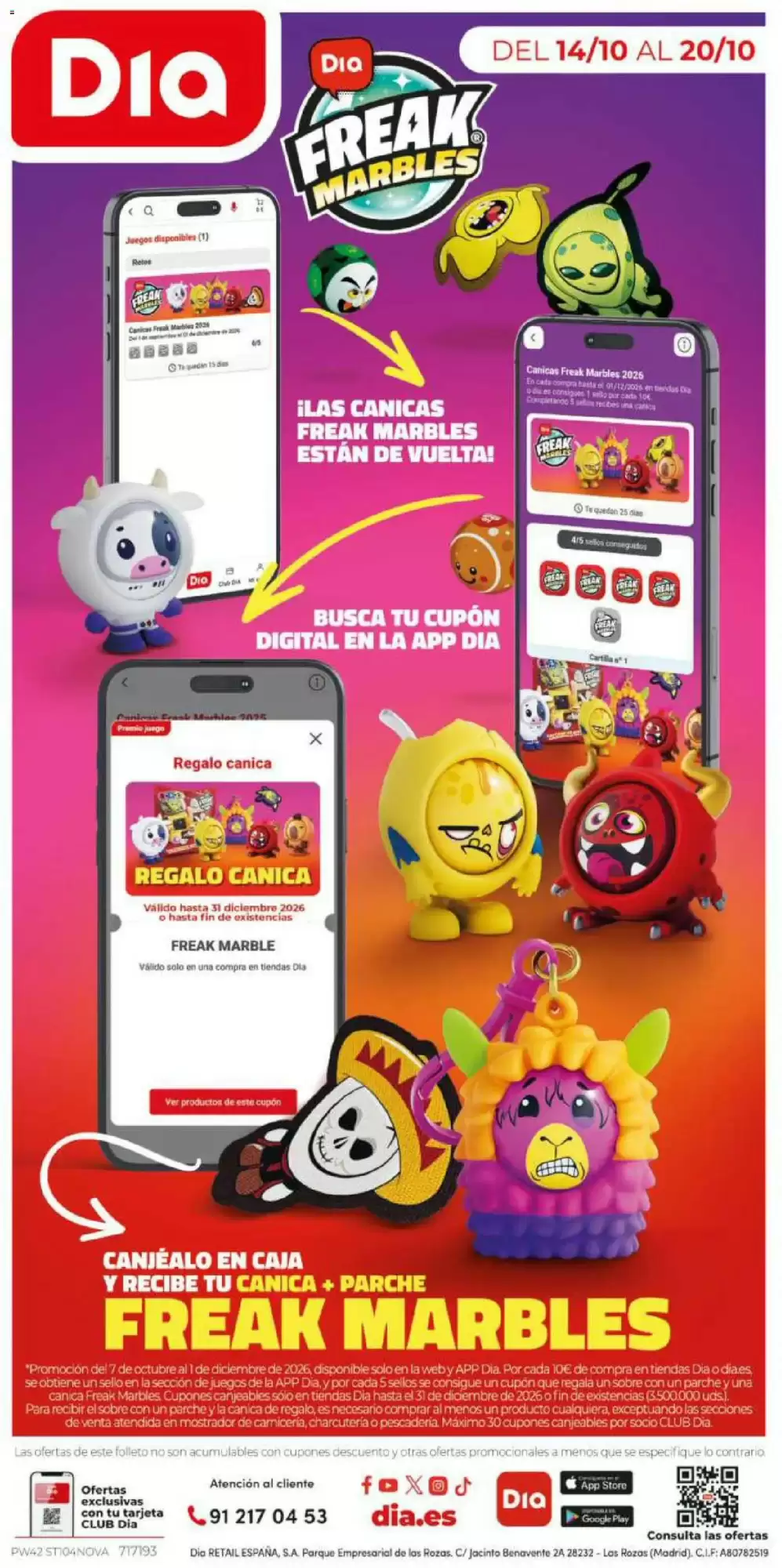 Folleto promocional de Dia válido desde el 14/10/2026 - Página 12.