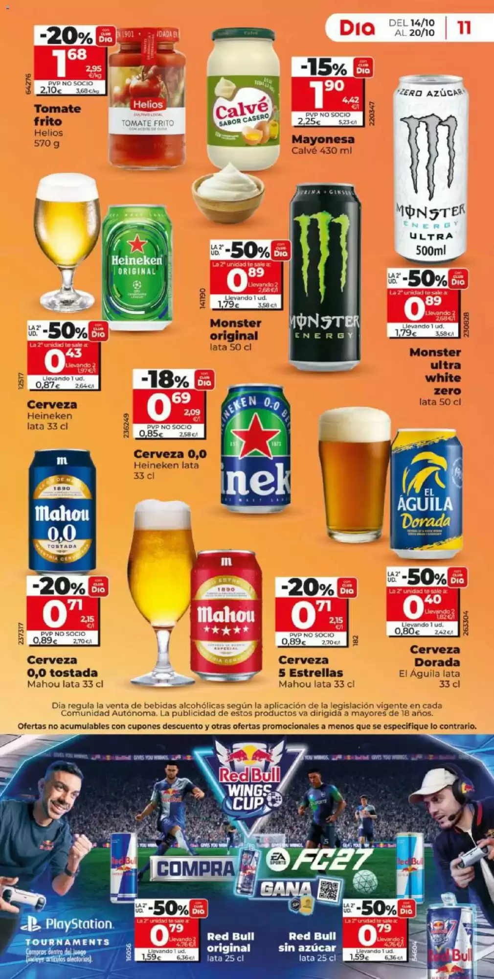 Folleto promocional de Dia válido desde el 14/10/2026 - Página 11.