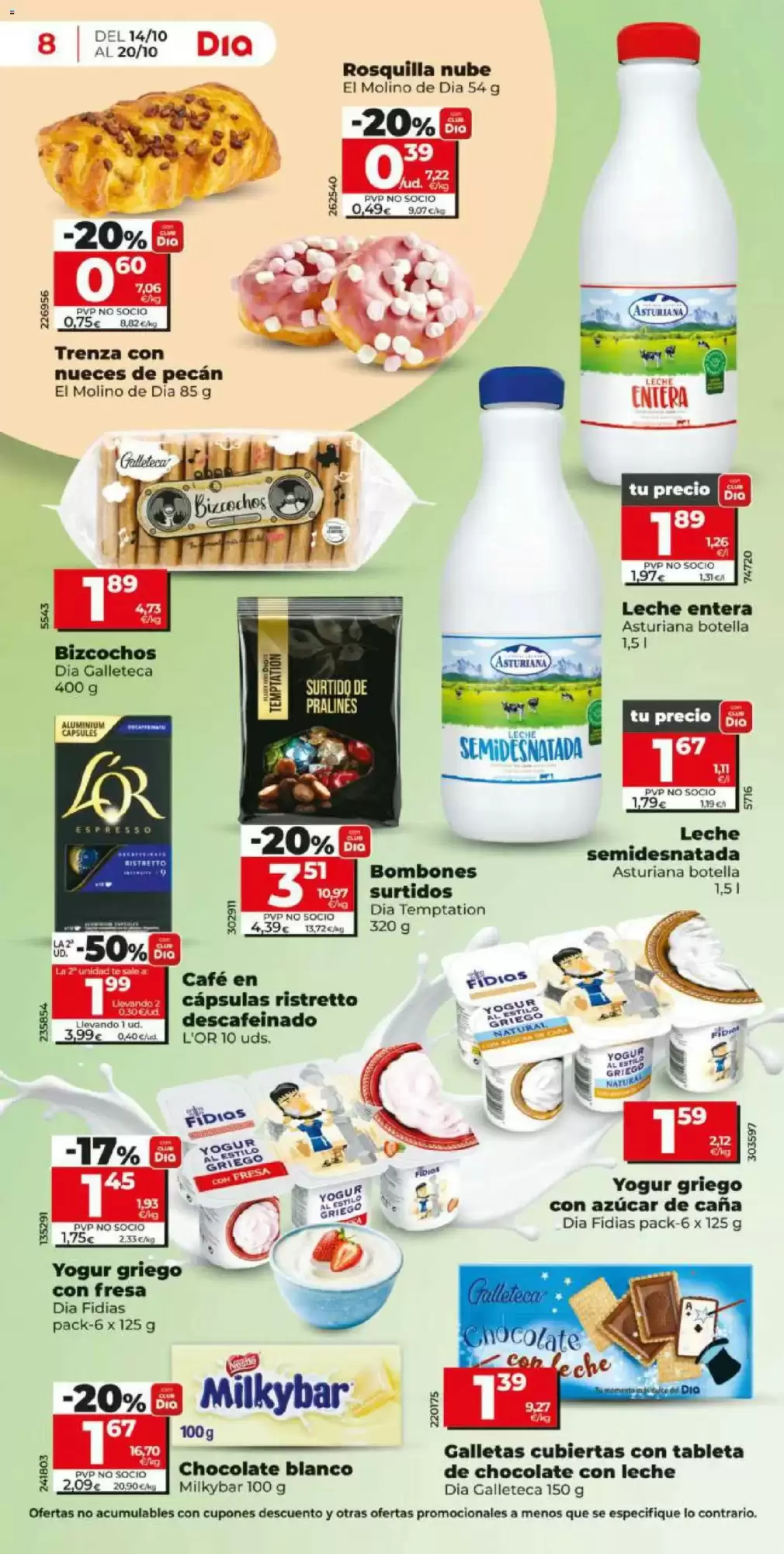Folleto promocional de Dia válido desde el 14/10/2026 - Página 8.