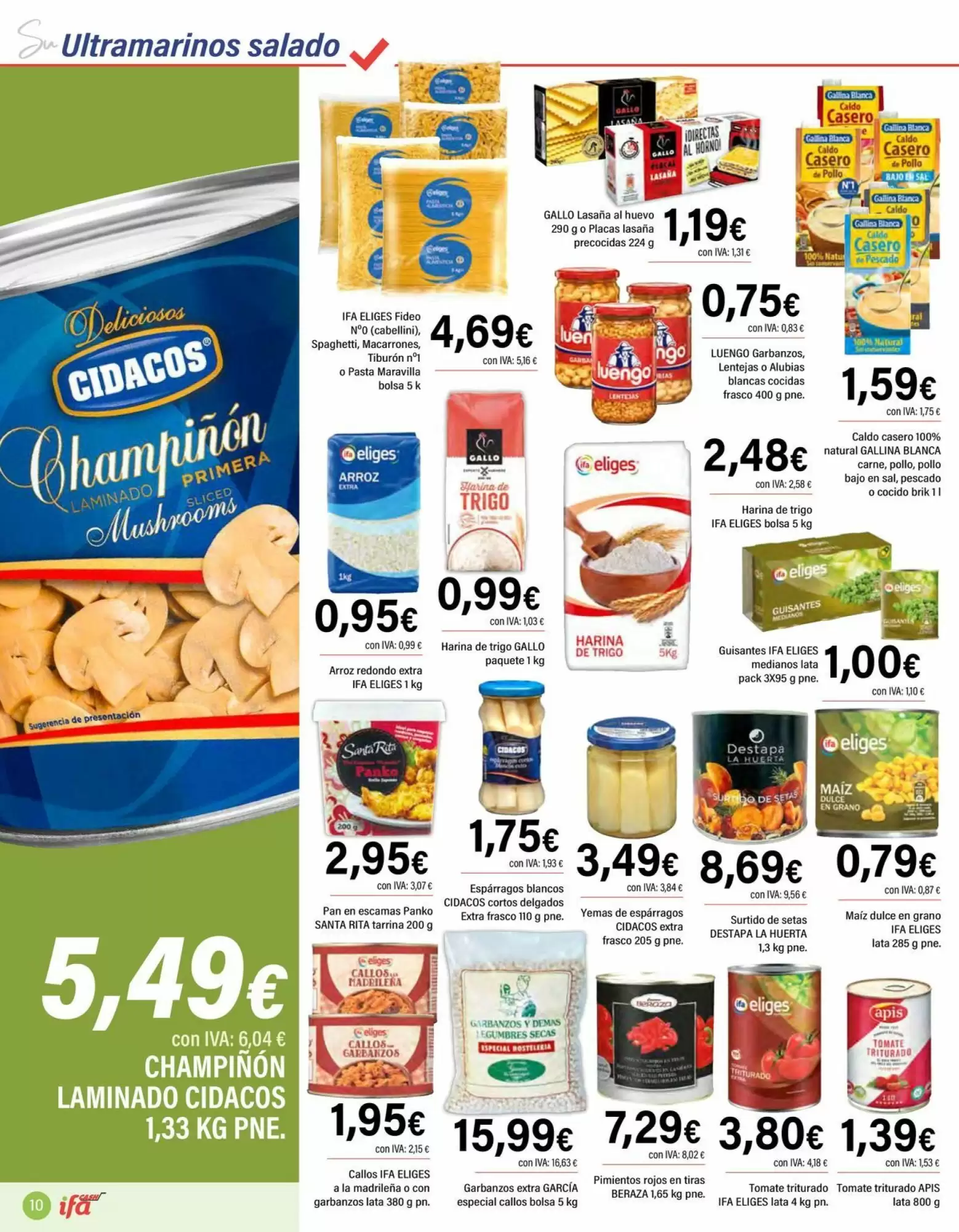 Folleto promocional de Cash Ifa válido desde el 14/10/2026 - Página 10.