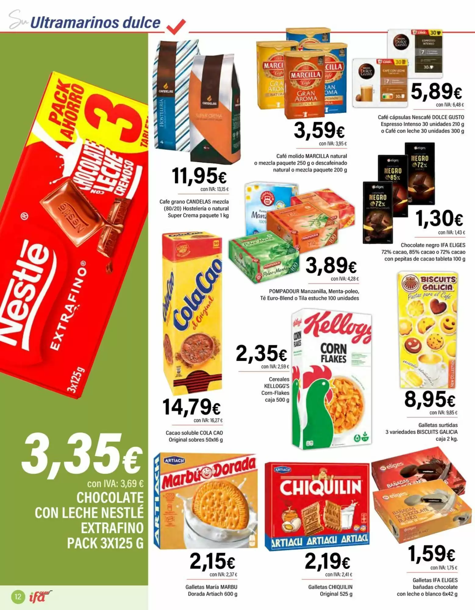 Folleto promocional de Cash Ifa válido desde el 14/10/2026 - Página 12.
