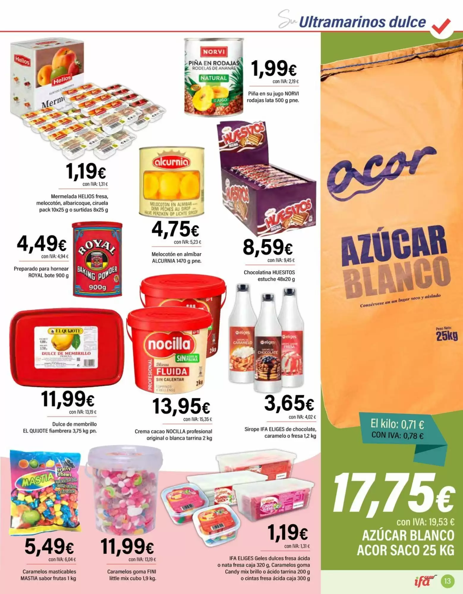 Folleto promocional de Cash Ifa válido desde el 14/10/2026 - Página 13.