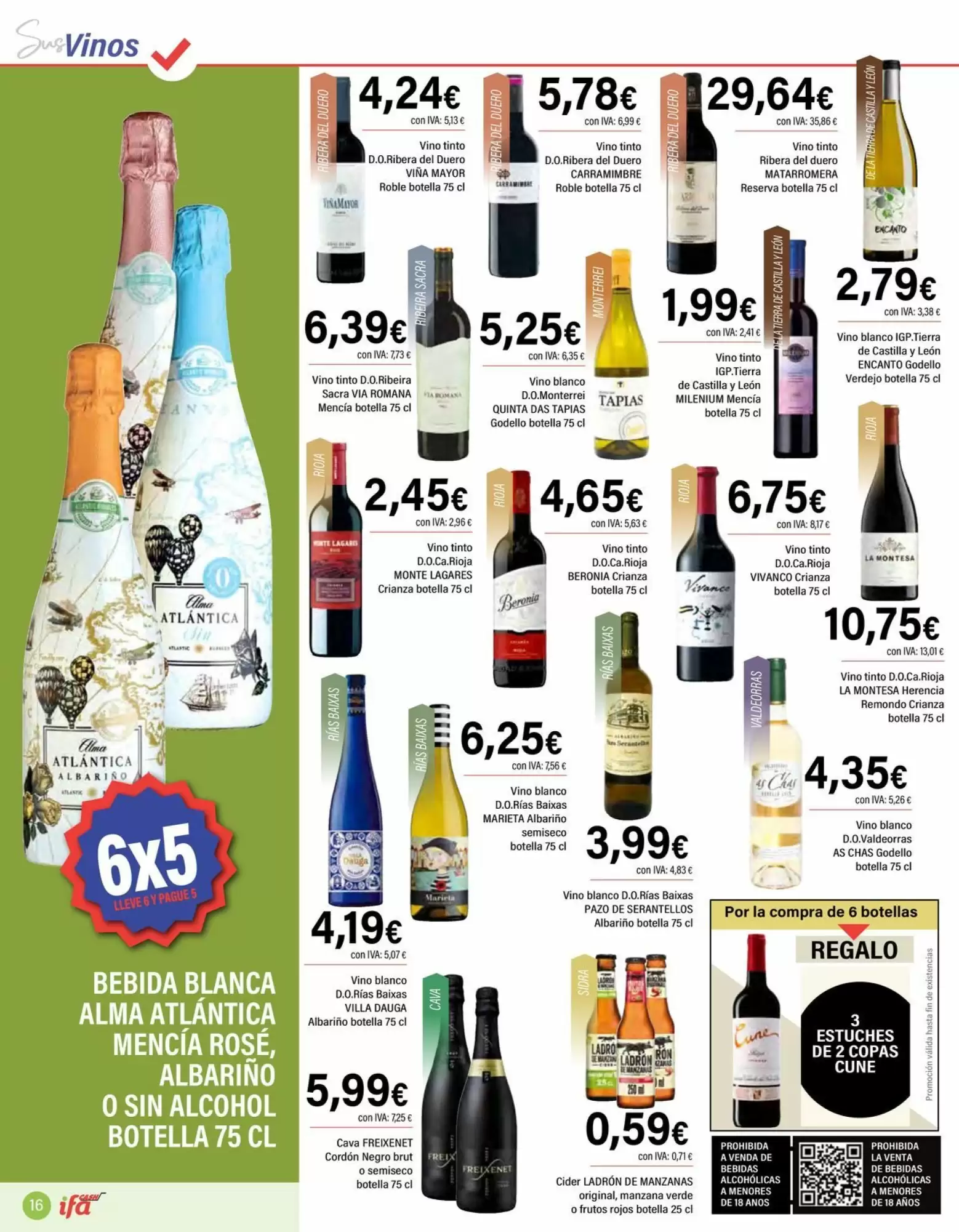 Folleto promocional de Cash Ifa válido desde el 14/10/2026 - Página 16.